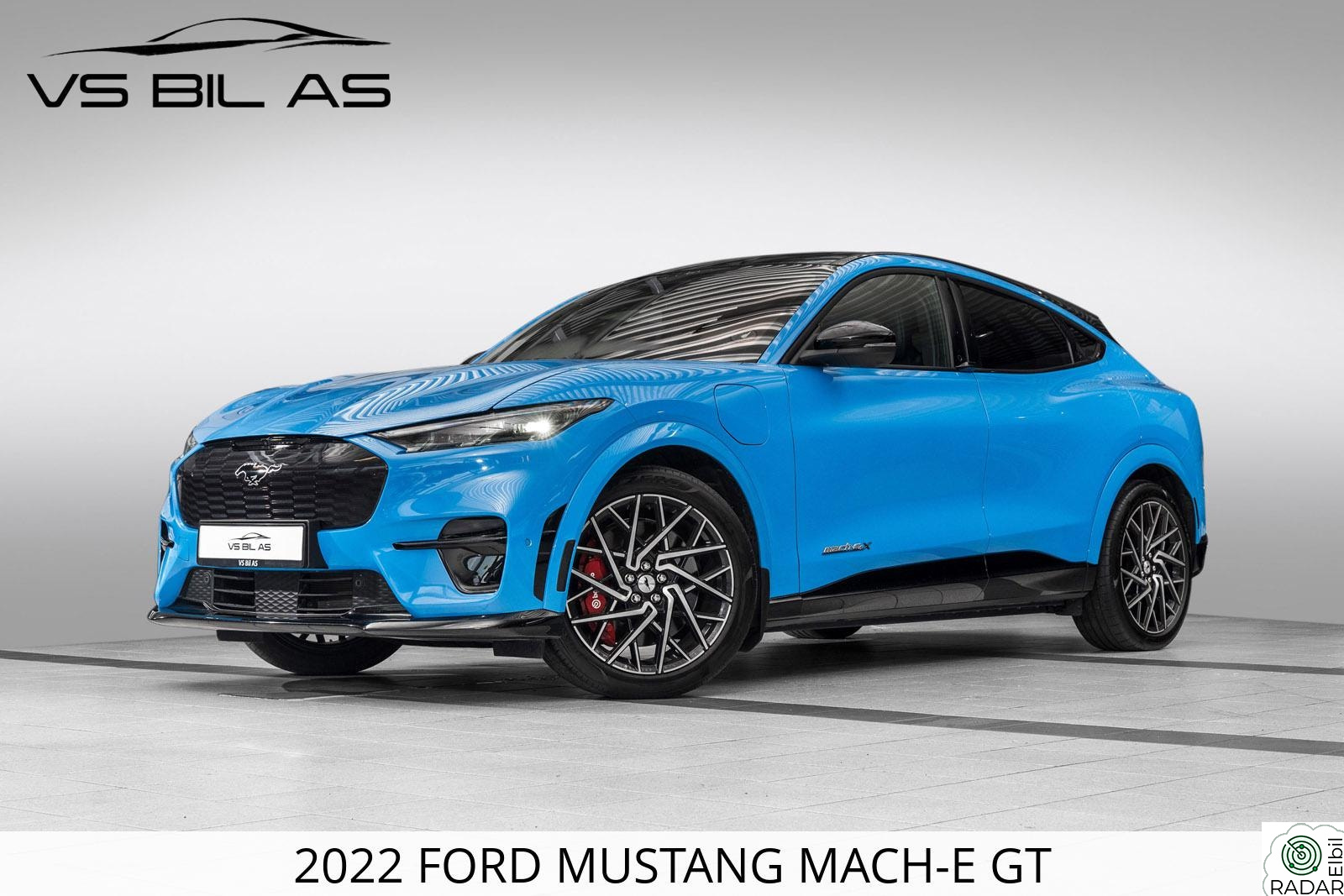 FORD Mustang Mach-E GT LR AWD/500KM/B&O/360/Krok/CarPlay/Pano/Topputstyrt!