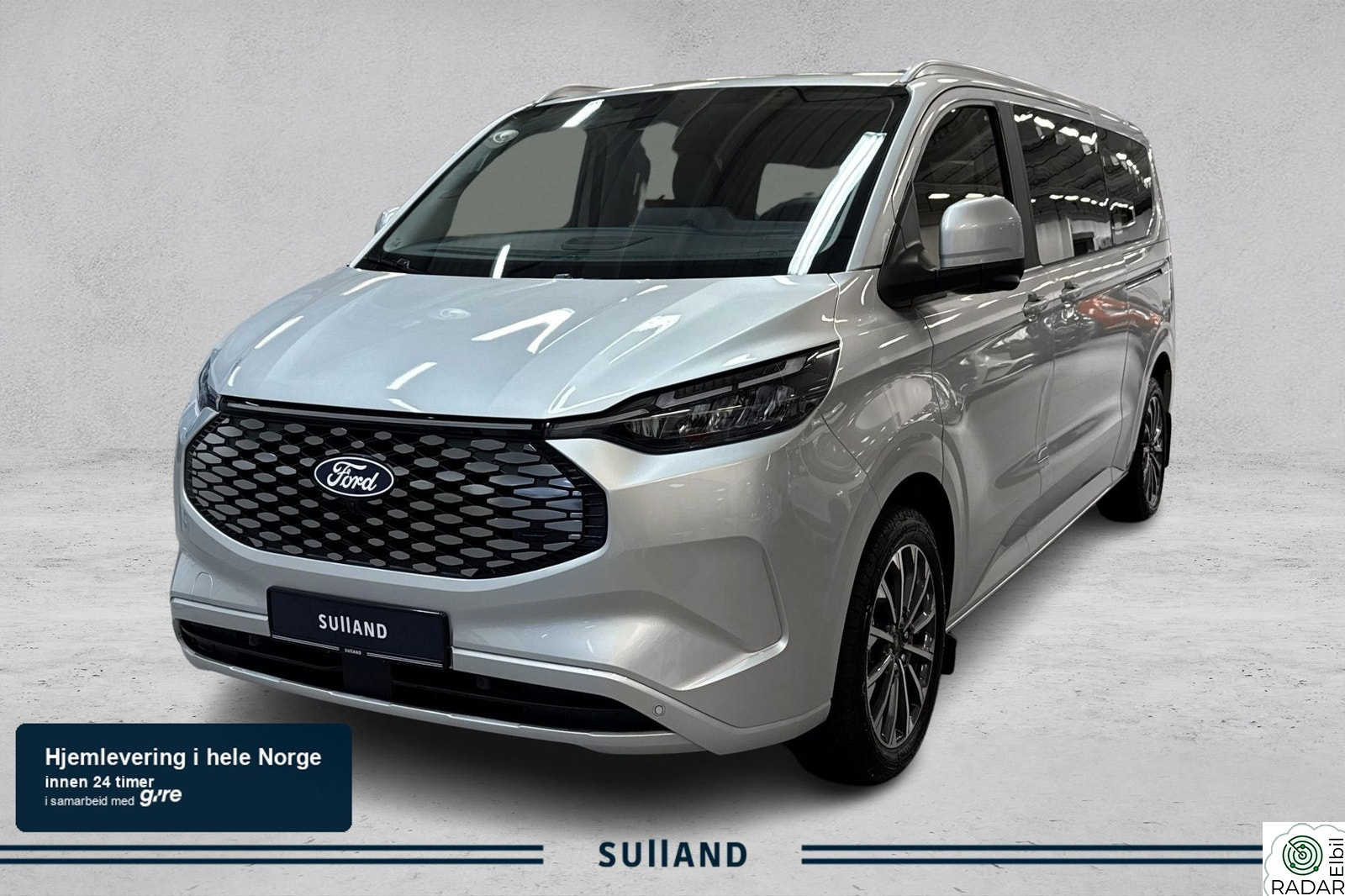 FORD Tourneo Custom L2 Titanium X 8-seter /Krok/Skinn/360kamera/B&O/Apple+
