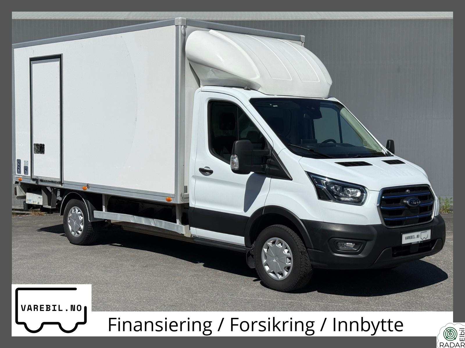 FORD Transit E-TRANSIT SKAP KL.B LØFTELEM NY SERVICE + EU