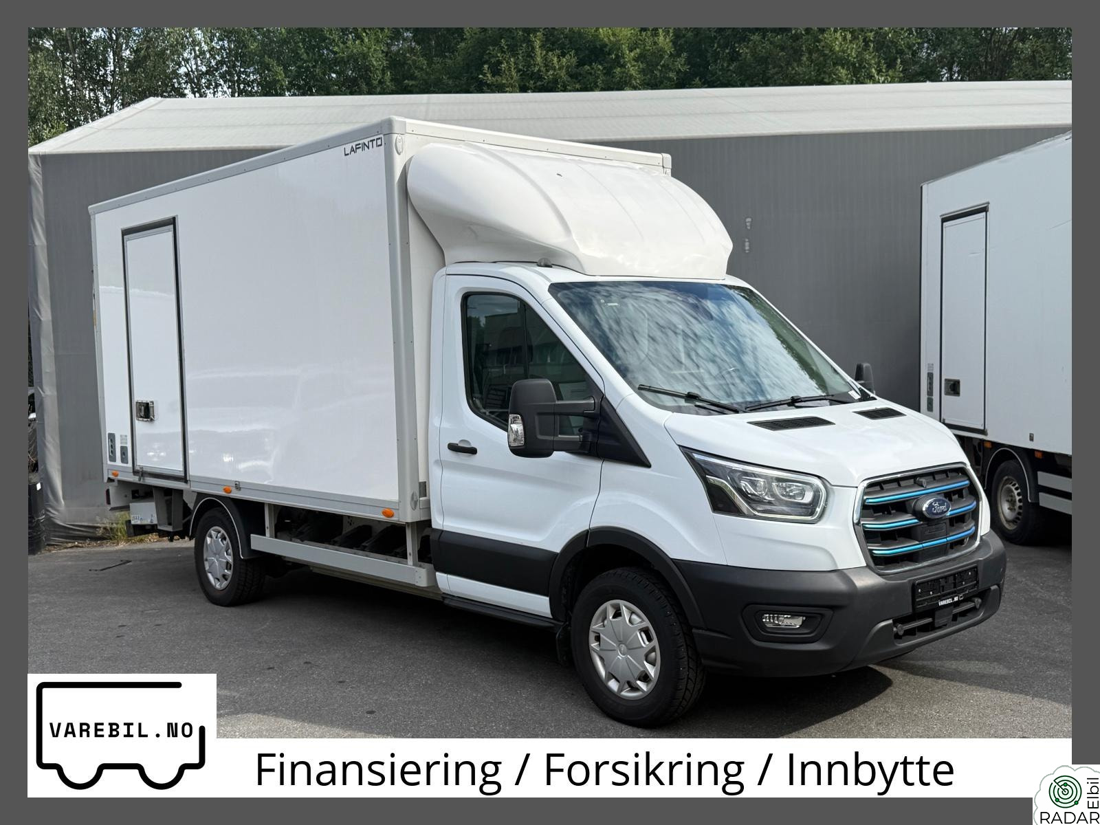 FORD Transit E-TRANSIT SKAP KL.B LØFTELEM NY SERVICE + EU