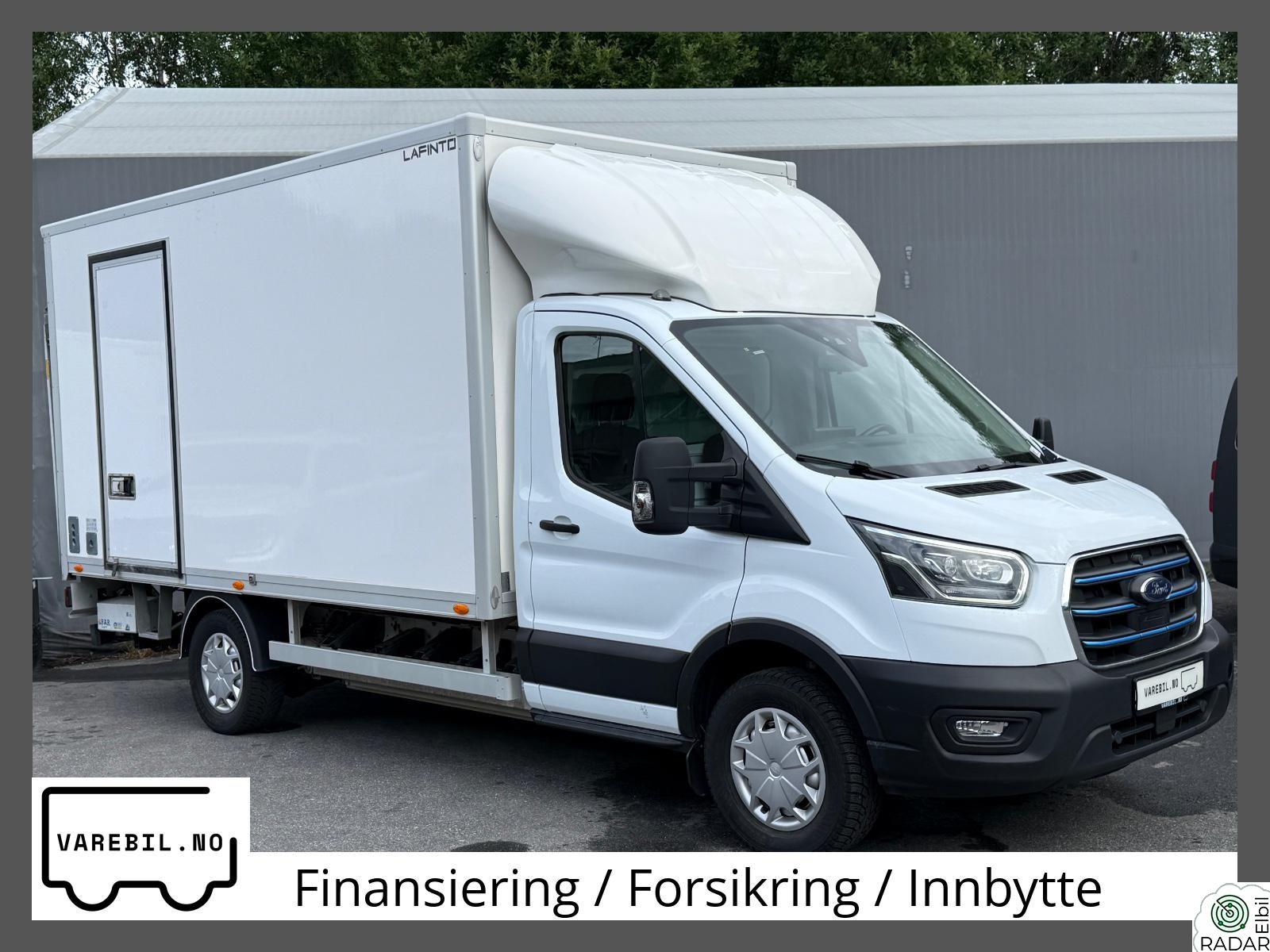 FORD Transit E-TRANSIT SKAP KL.B LØFTELEM NY SERVICE + EU