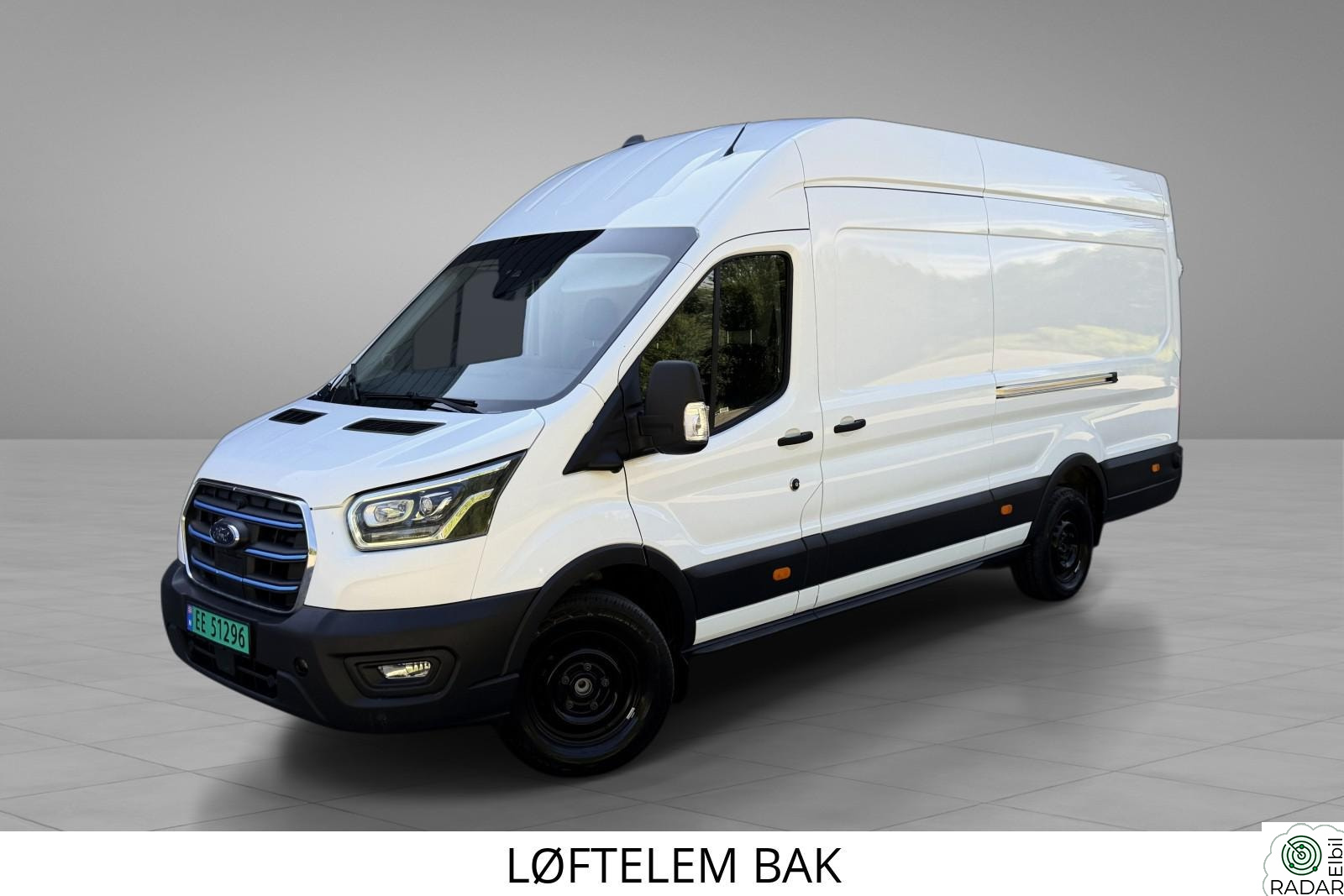 FORD TRANSIT 68kWh,237KM WLTP,L4H3,BLUE.T,DAB+,RYGGE.K,ACC,GARANTI++