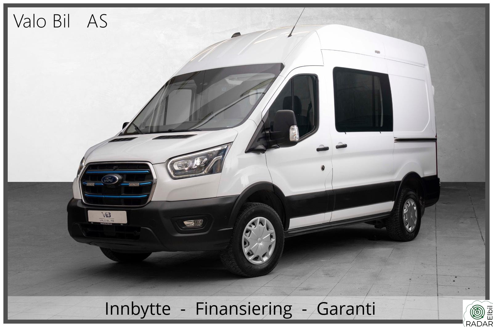FORD Transit eTransit/350/68kWt/269hk/Høy/AdaptivCruise/Krok/Webasto