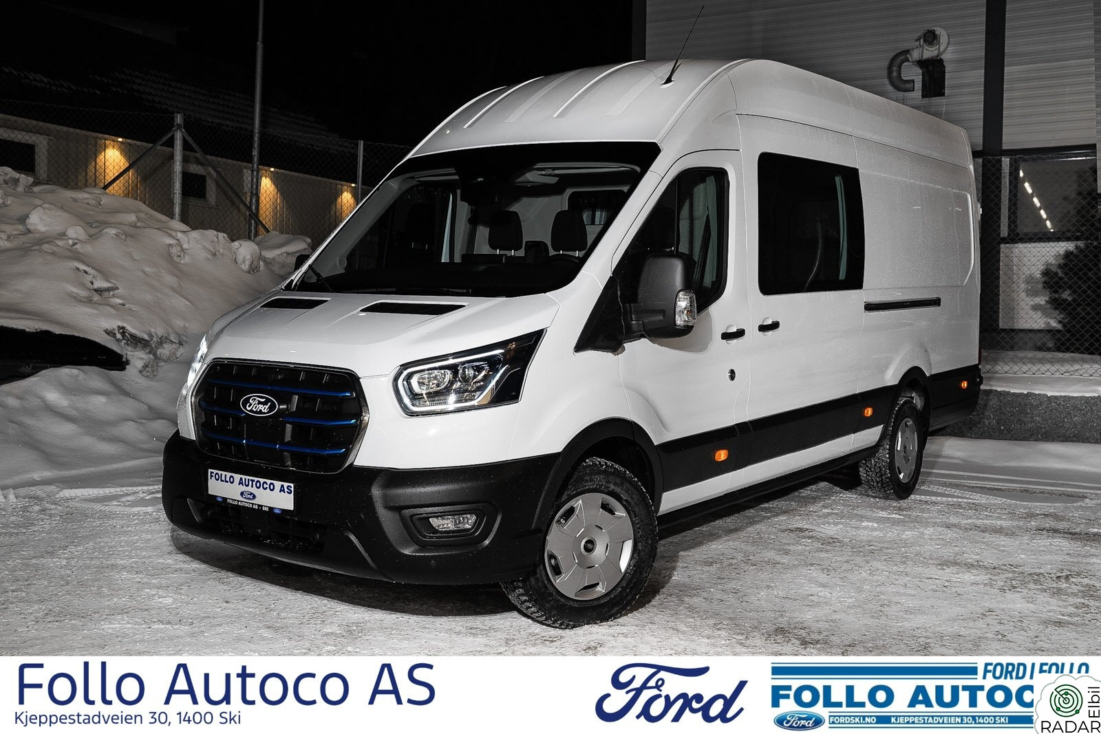 FORD E-Transit 425 89kWt 269hk L4 Trend RWD. Adaptiv CC, Ford app++