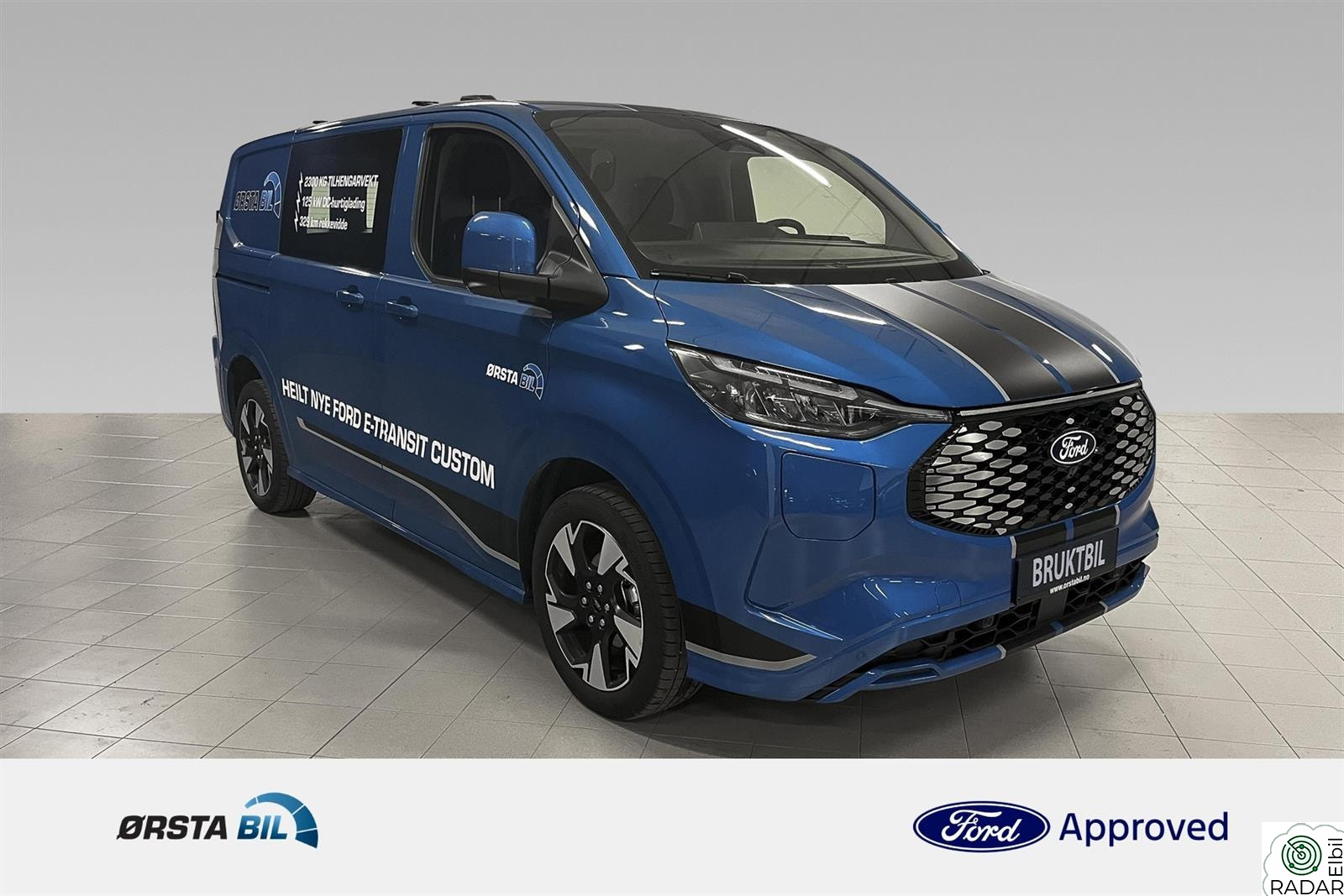 FORD Transit Custom 218 HK Sport Innfellbart hengerfeste (2300 kg) Lav km !