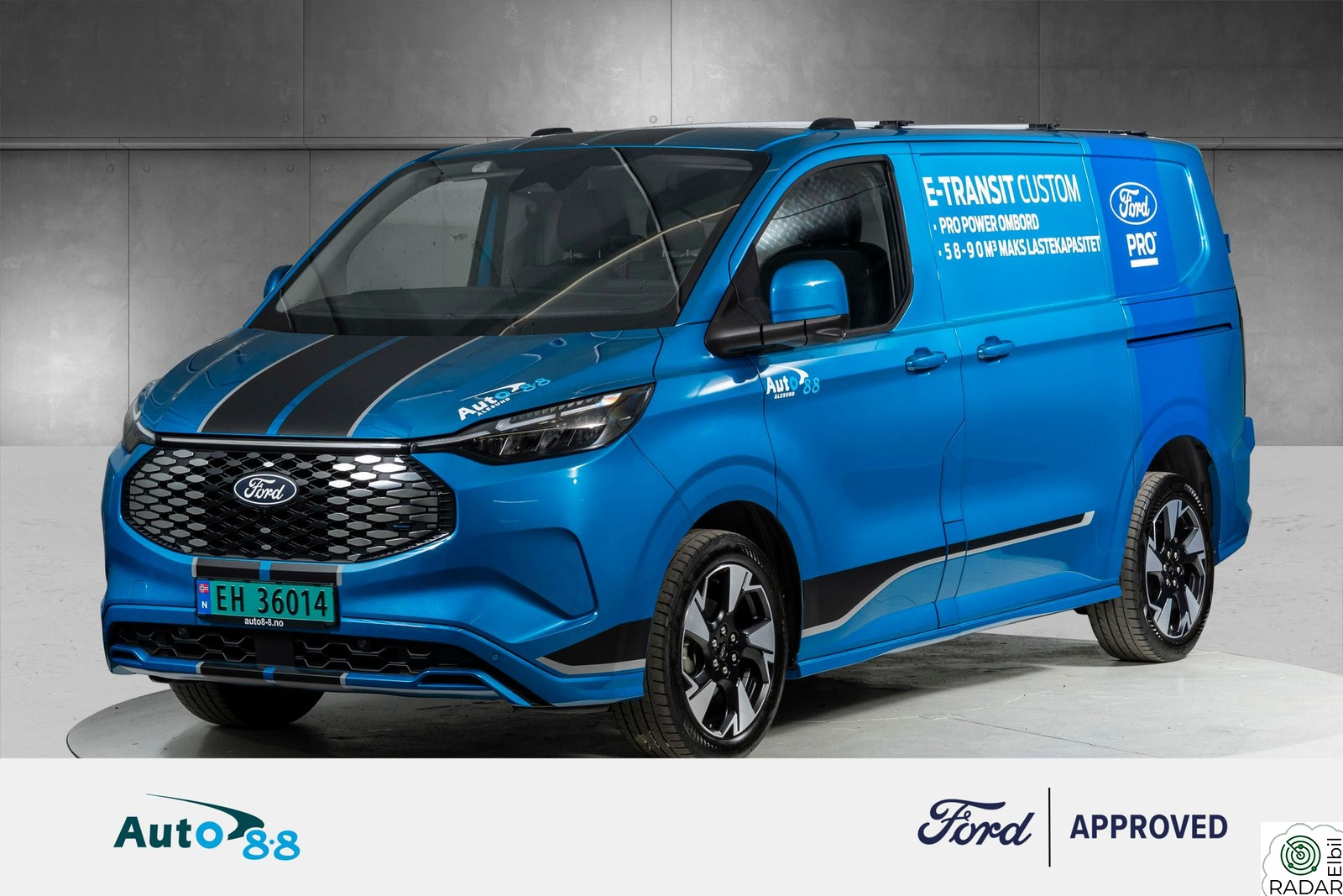 FORD Transit Custom SPORT | Legenden er blitt elektrisk, nå o