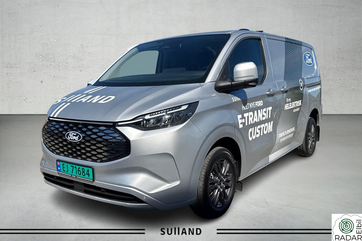 FORD Transit Custom HENGERFESTE ( 2 300 KG ) | 305 KM WLTP | NAVIGASJON