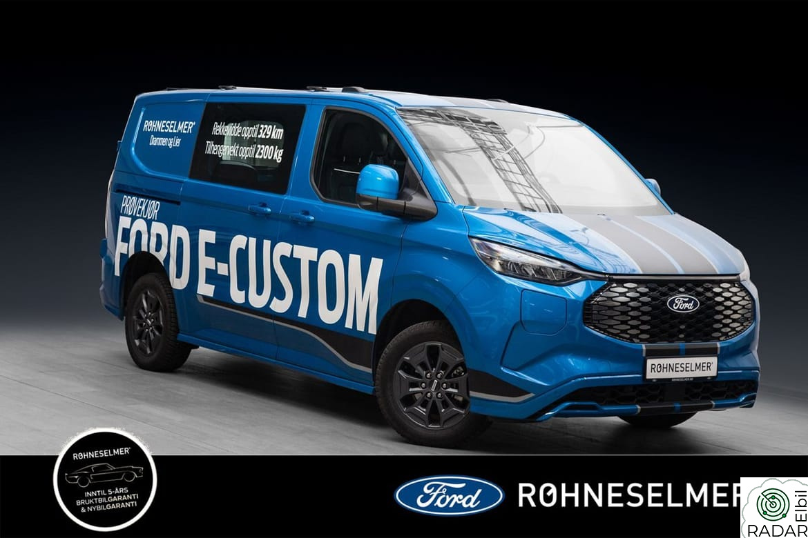 FORD Transit Custom 64kWt 218hk L1 Sport / 327km WLTP! / CarPlay