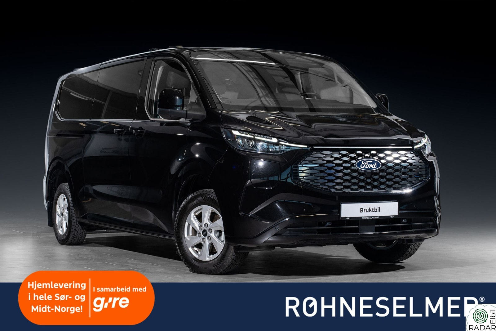 FORD Transit Custom |3seter|Sjekk varebilutvalget vårt|Mye utstyr|