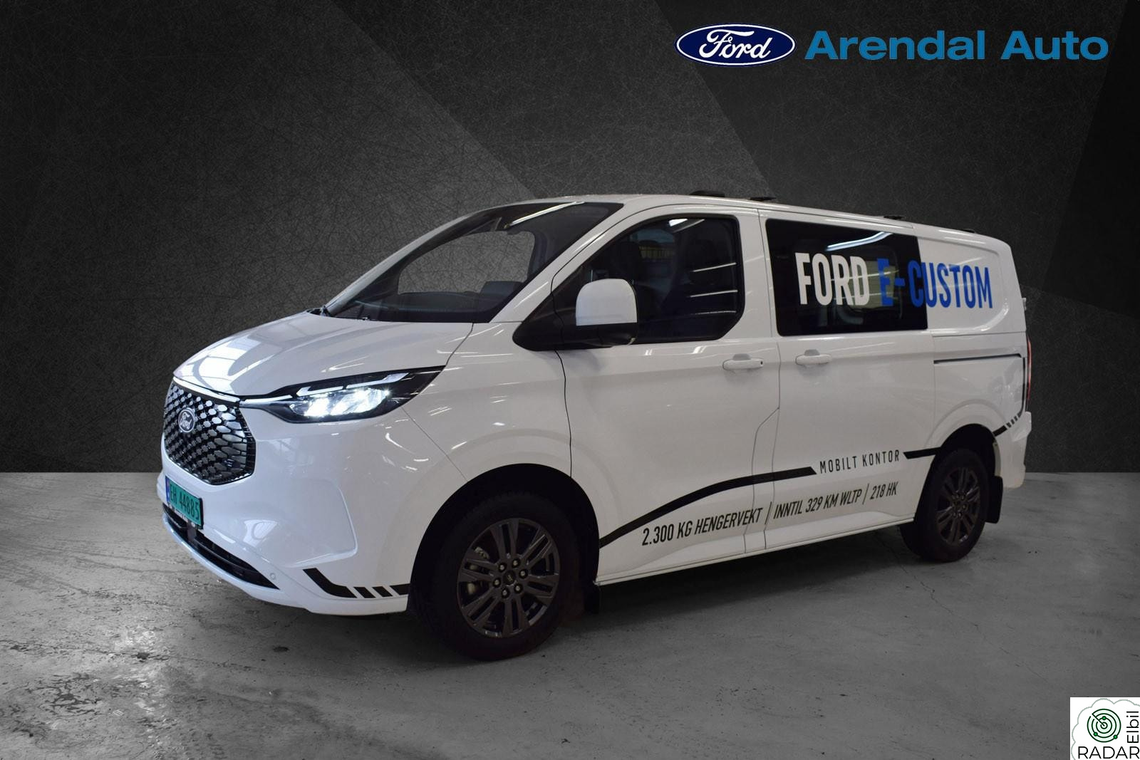 FORD Transit Custom e-Custom Limited L1 218HK/ACC/LED/H.feste/360/Navi/App