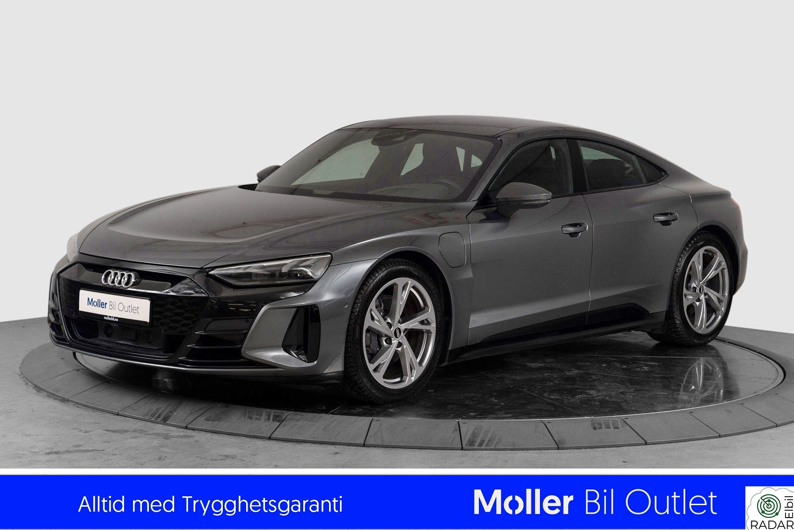 AUDI E TRON GT Quattro 530hk Pro - 21", 360Kam, HUD, Pano, B&O