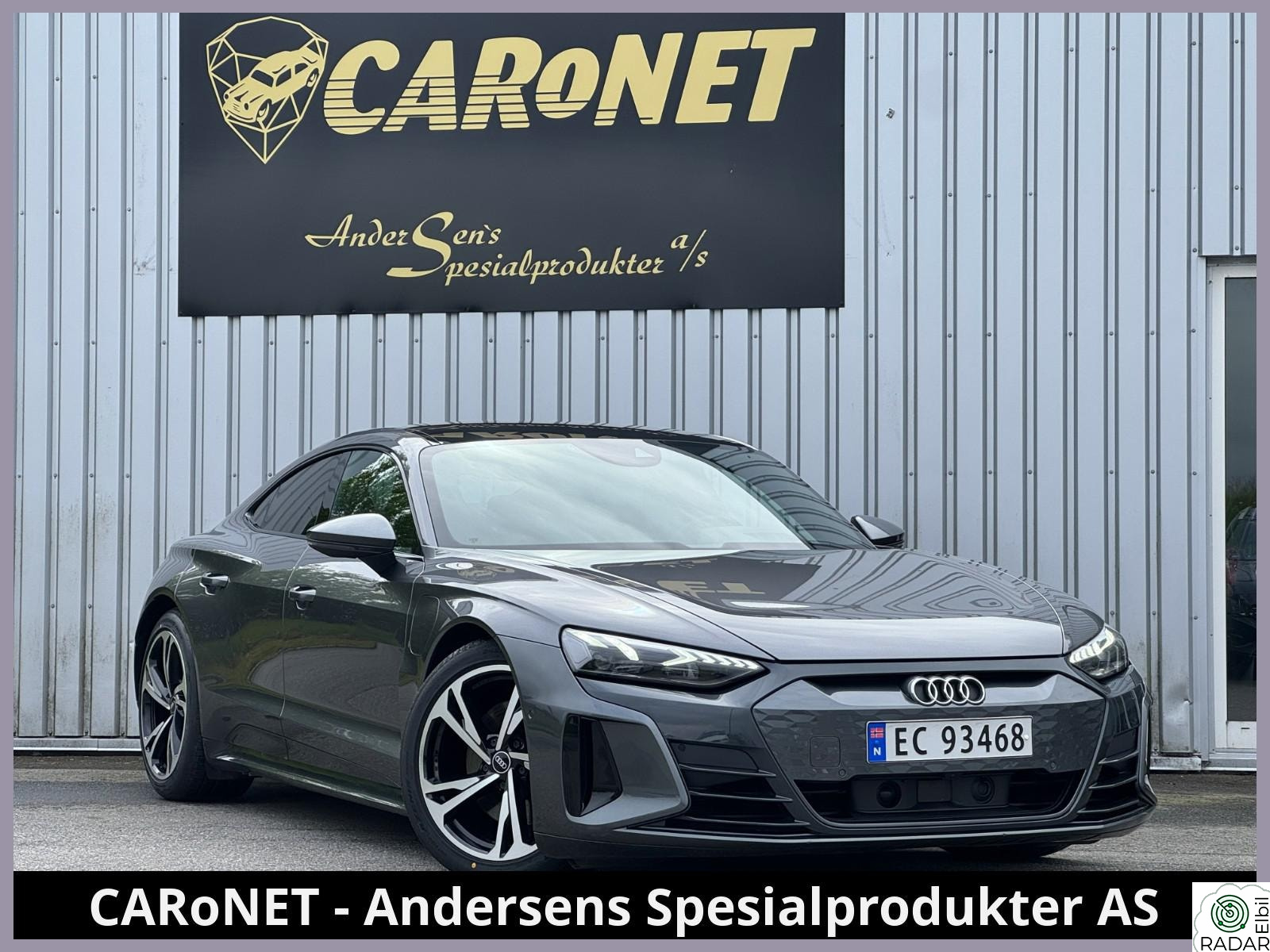 AUDI E TRON GT E TRON GT Pro, Matrix, Pano, B&O, norsk++