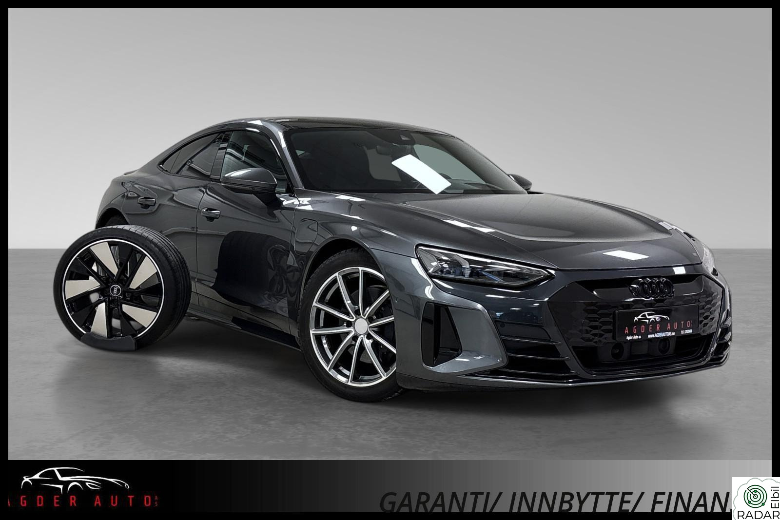 AUDI e-tron GT PRO/Skinn/4hjul/Massasje/Pano/B&O/HUD/360/ACC/Matrix/21