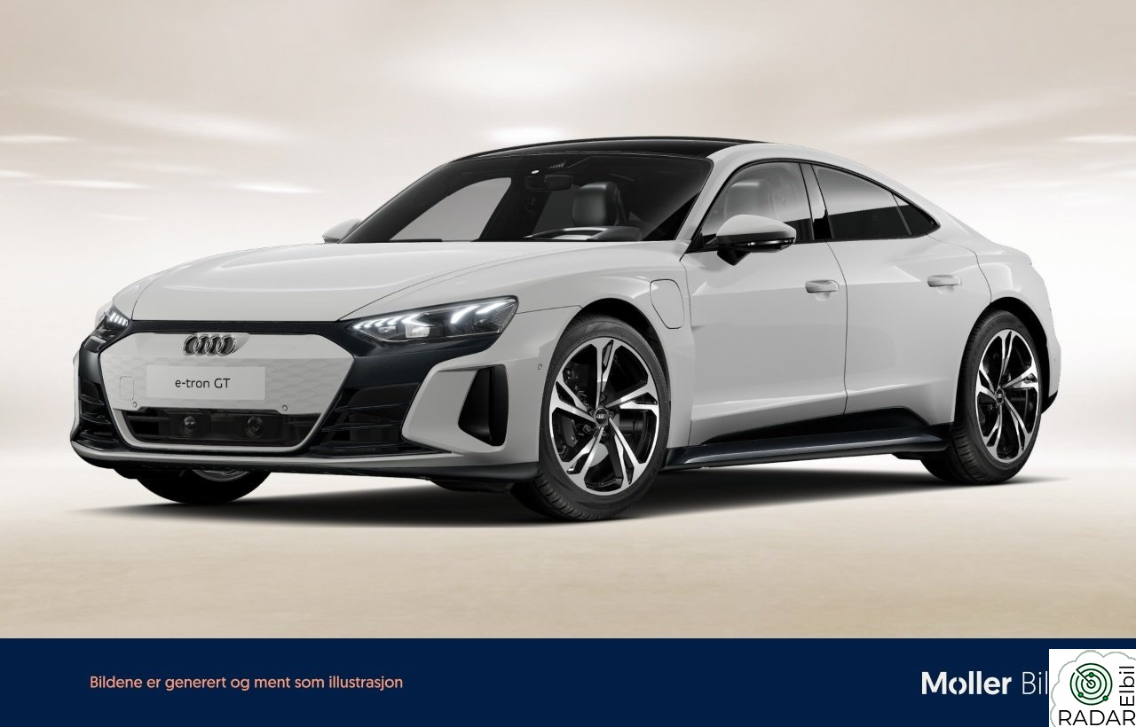 AUDI E TRON GT quattro 530 hk pro Luftfjæring/B&O/HUD/Kamera/Skinn