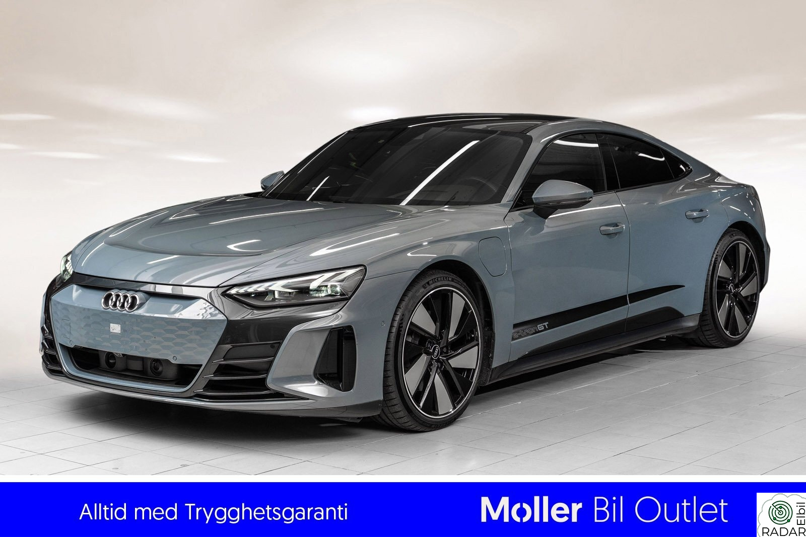 AUDI E TRON GT quattro 530hk Pro - B&O, HUD, Pano, 360Kam, Matrix, 21"