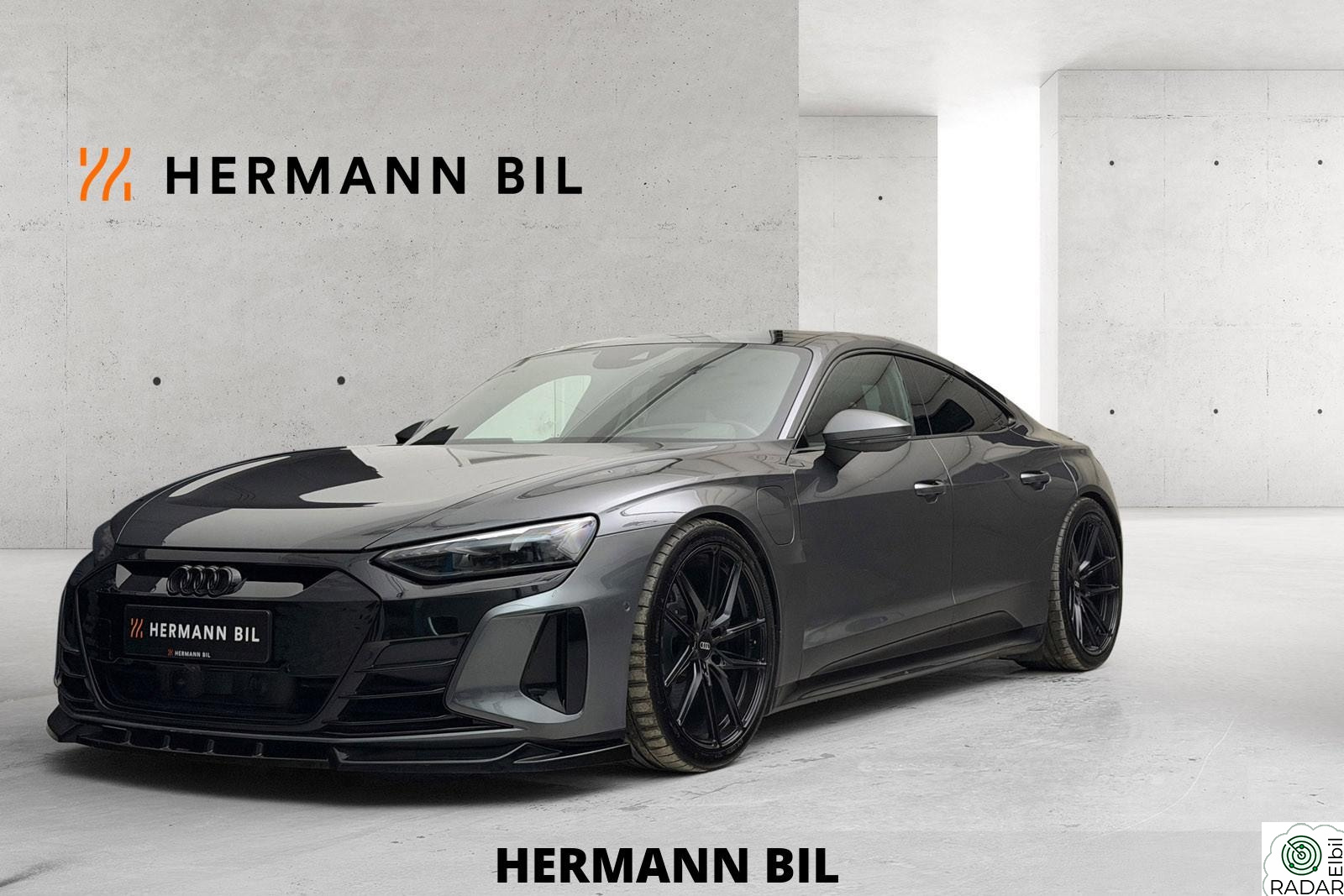 AUDI E TRON GT 530Hk/Pano/Senk/Pano/B&O/Matrix/ACC/Alcantara/Reg.2022