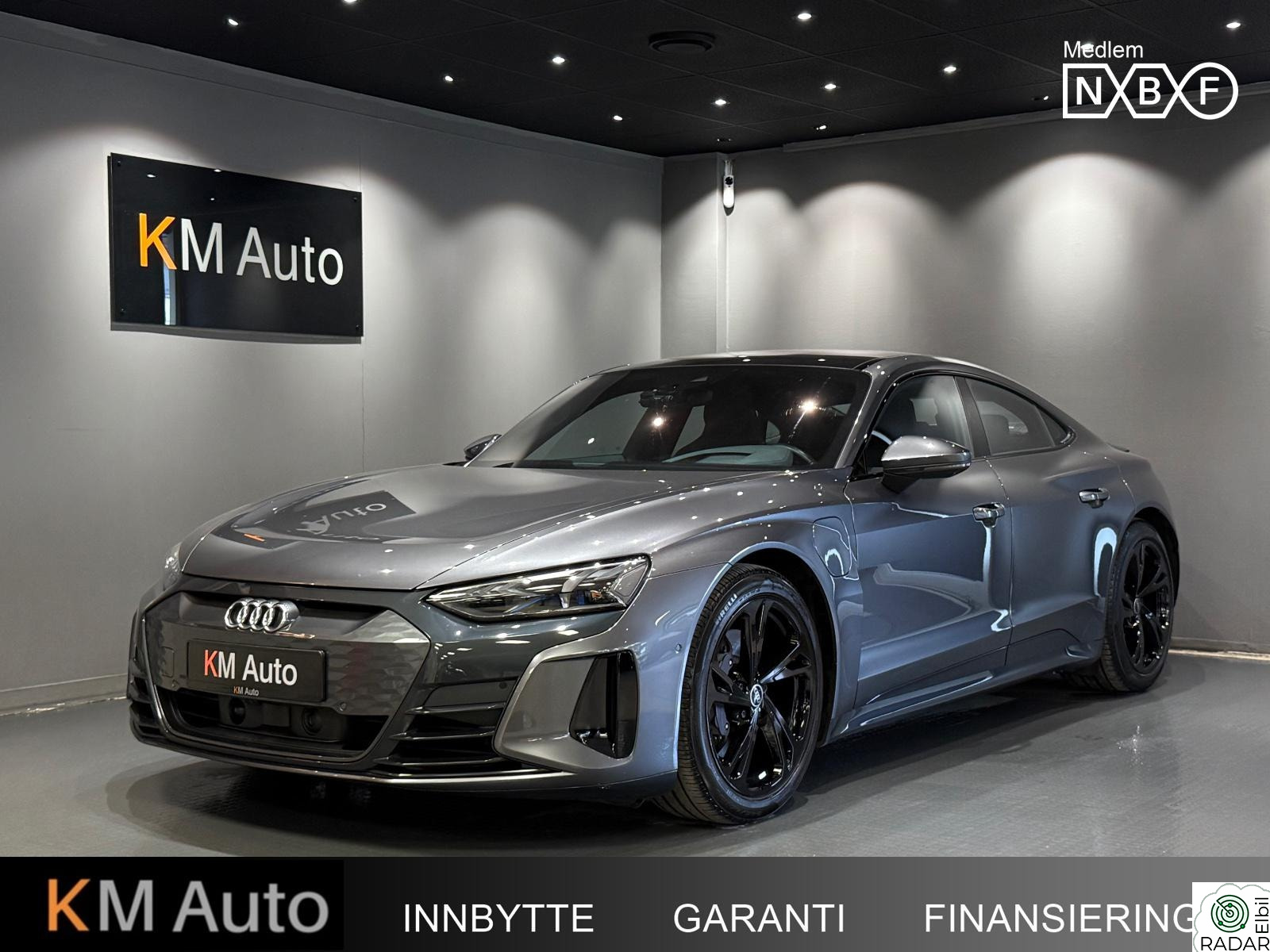 AUDI E TRON GT PRO / ACC / PANO / HUD / 360KAM / B&O / MATRIX / NORSK