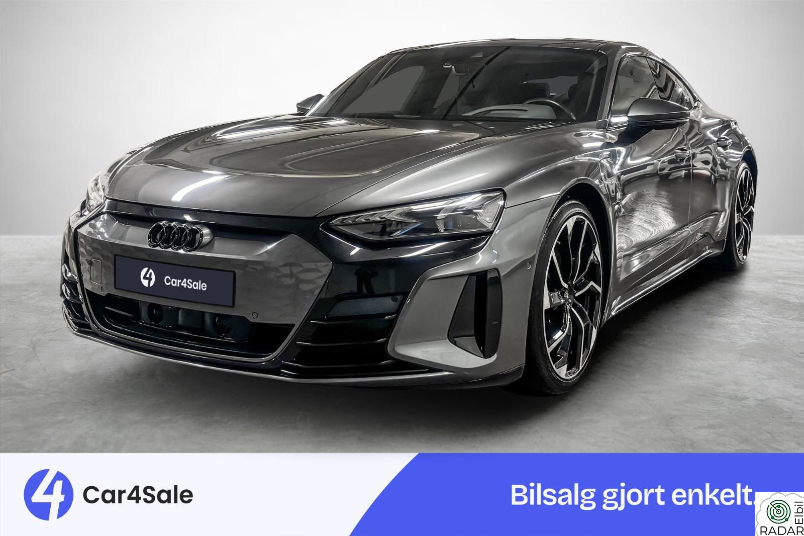 AUDI E TRON GT Pro Quattro 530hk/ Bakhjulsstyring/ B&O/ Matrix/ Pano
