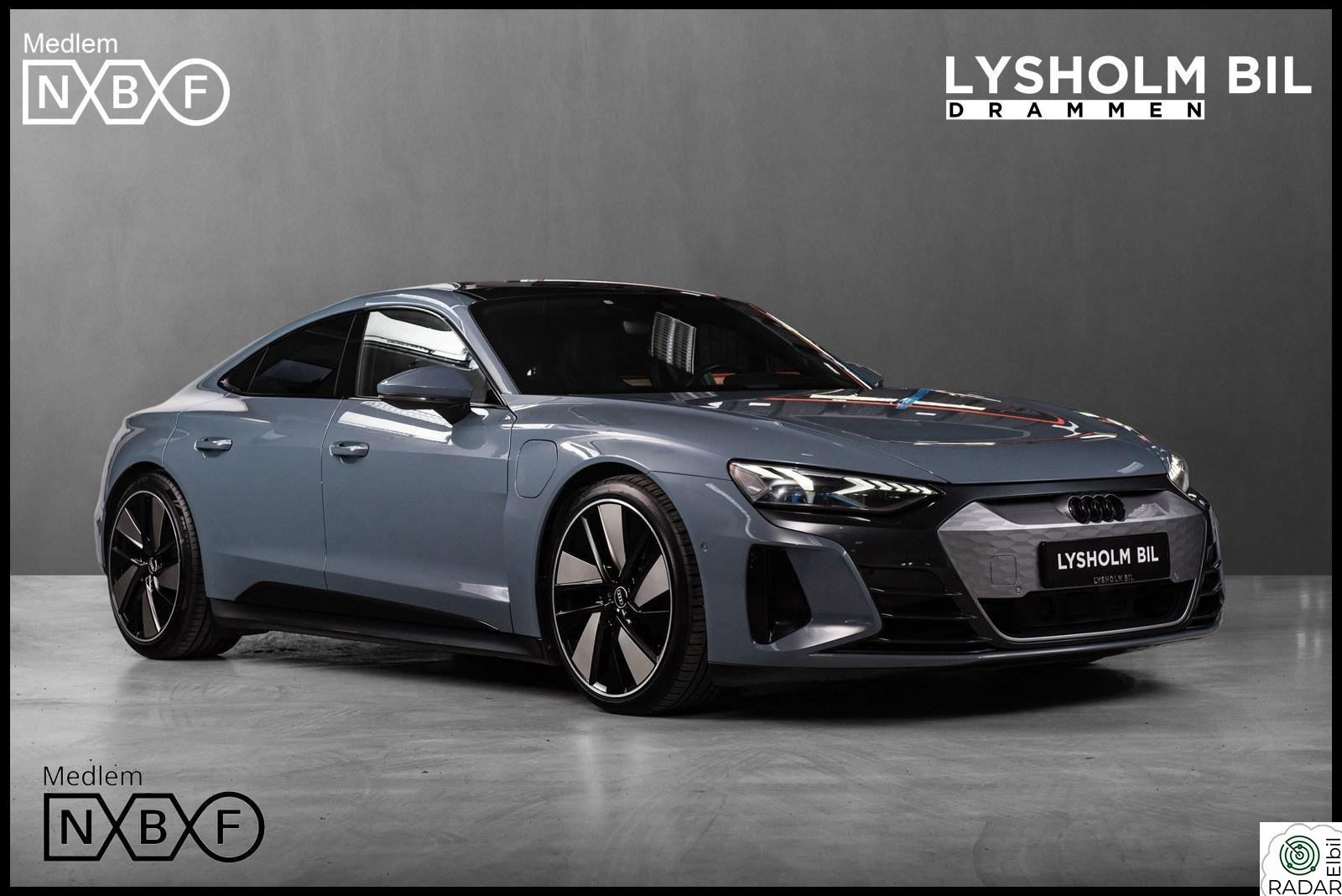 AUDI e-tron GT PRO Quattro /LedMatrix/Pano/B&O/HeadUp/Luft/Massasje/++