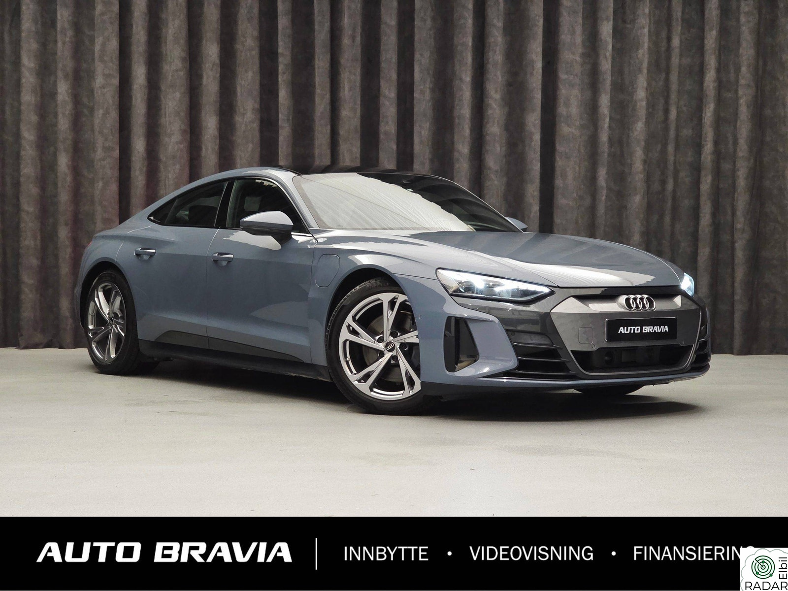 AUDI E TRON GT PRO/530HK/QUATTRO/B&O/MATRIX/HUD/PANO/LUFT/360 KAMERA++
