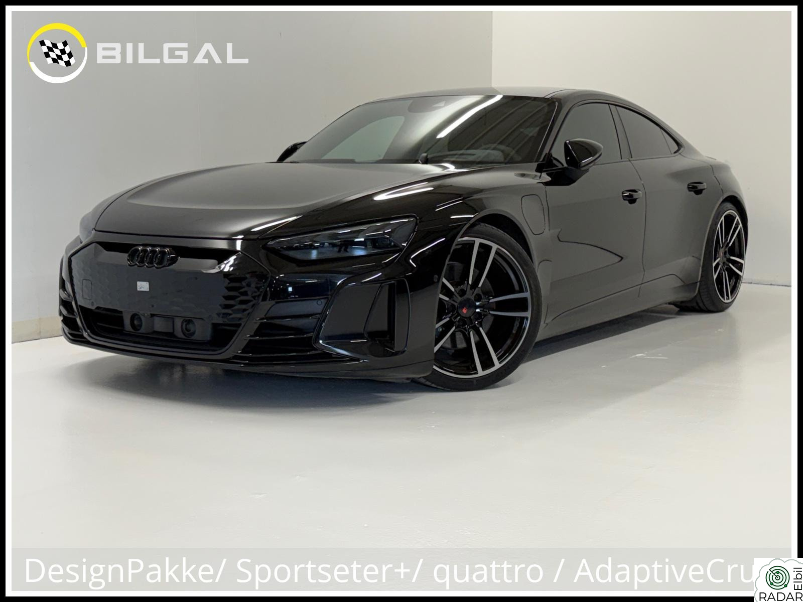 AUDI E TRON GT PRO SortOptikk Bang&Olufsen 4hjulsStyring Matrix 360CAM