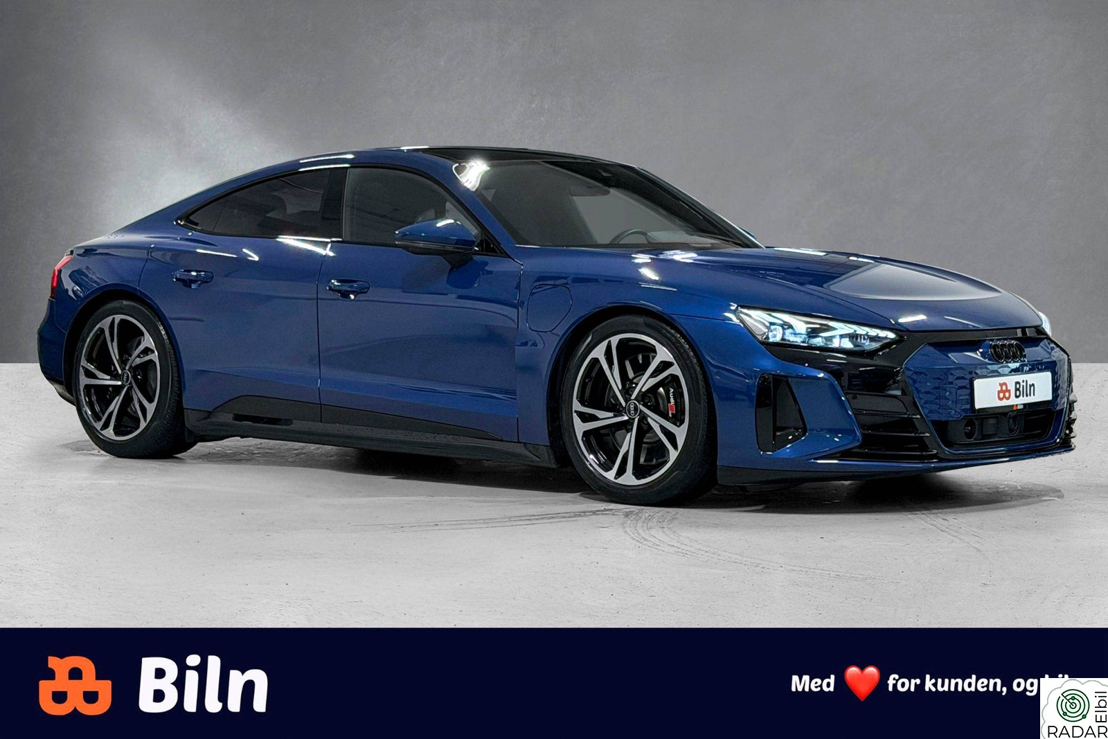 AUDI E TRON GT PRO 530hk /Carbid/Rear.Ax/Matrix/B&O/HUD/Luft/Sort opt.