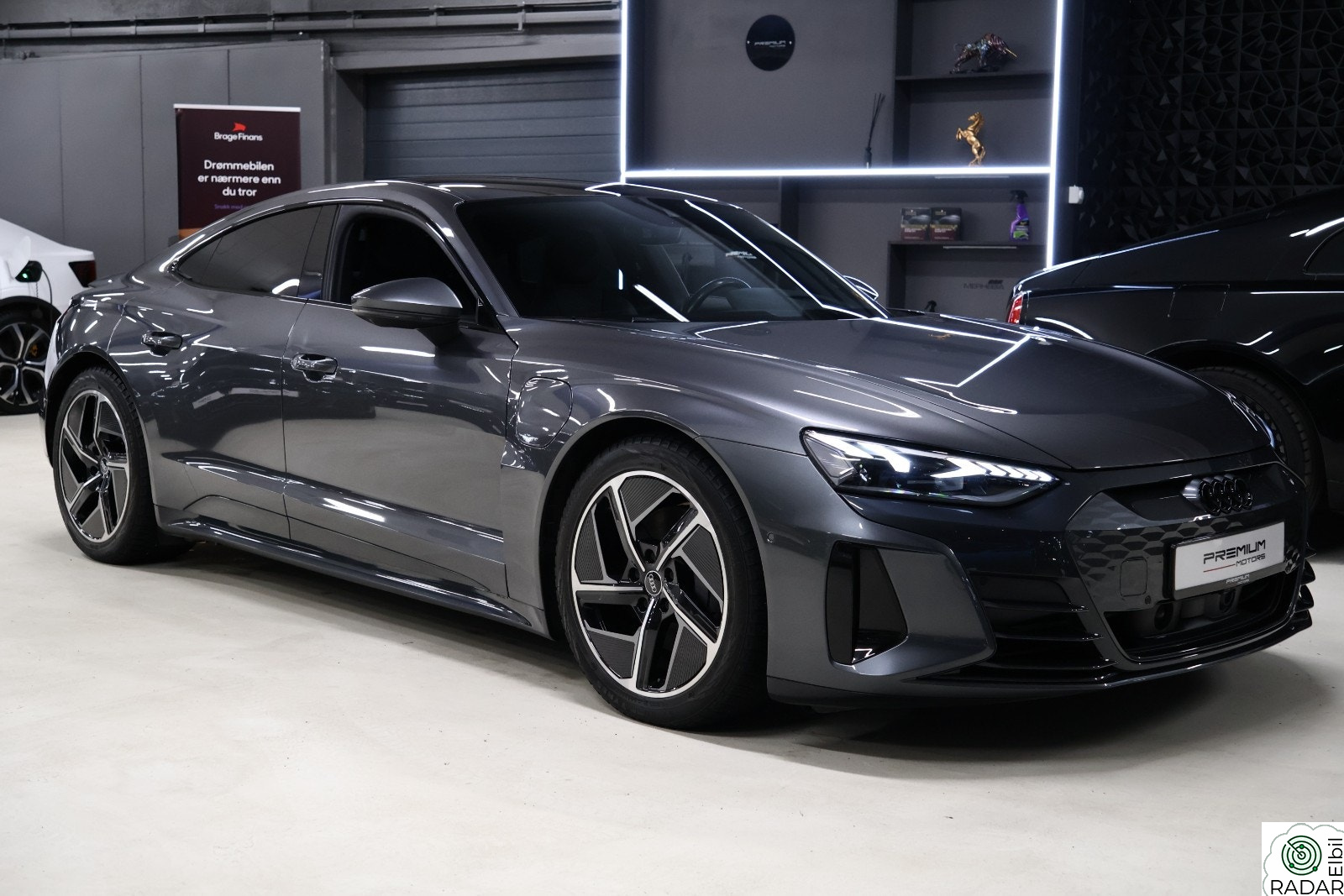 AUDI E TRON GT Quattro PRO,360g,ACC,B&O,HUD,Skinn,Pano,Matrix,Norsk