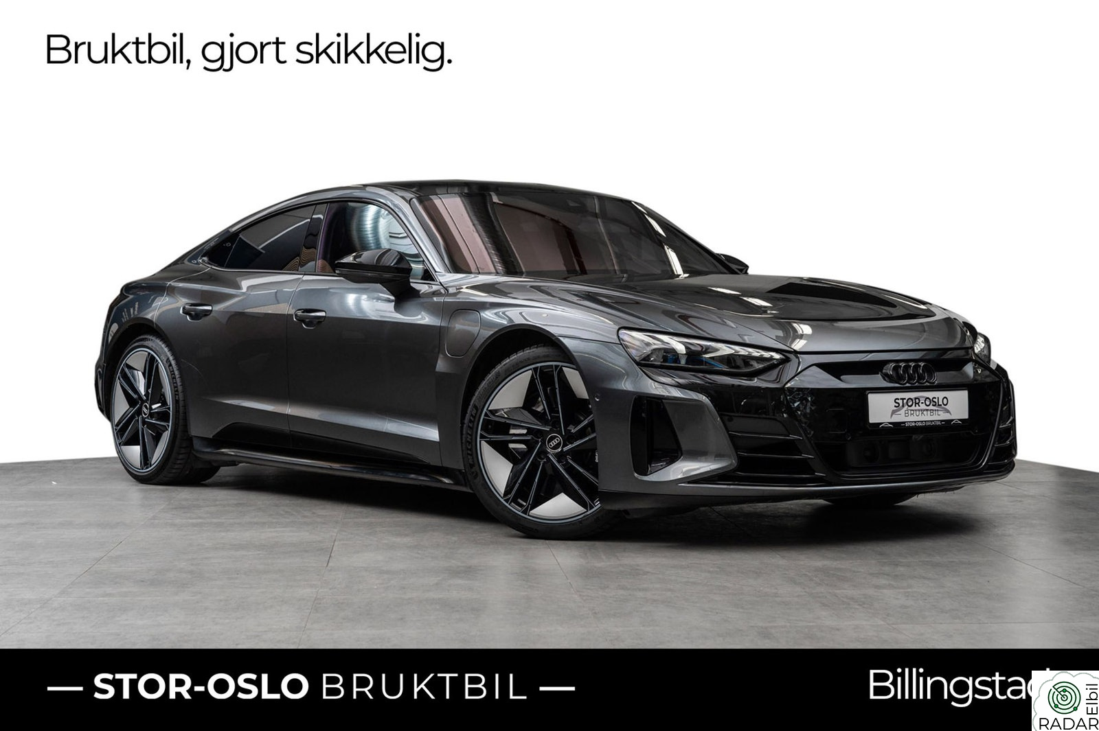 AUDI E TRON GT e-tron GT Pro 530hk/B&O/HUD/360°/Luftfjæring/MatrixLED