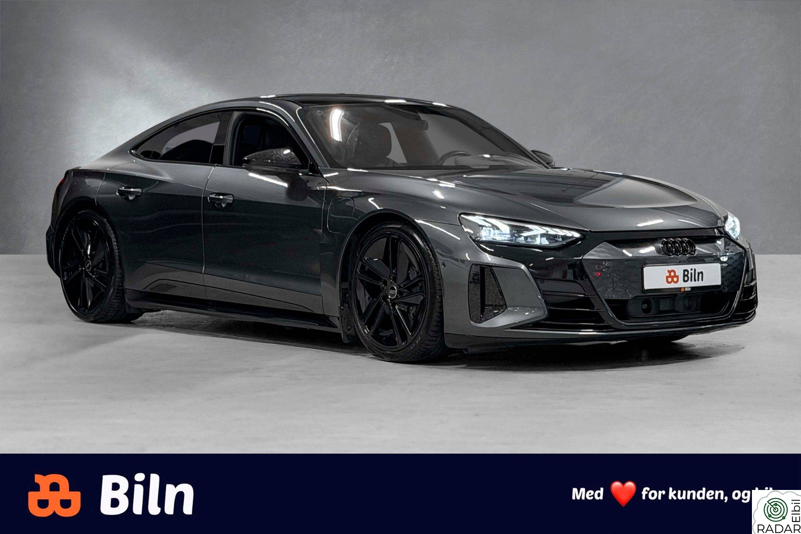 AUDI E TRON GT PRO 530hk Forged/B&O/Matrix/luft/14.veis/360kam/Sort op