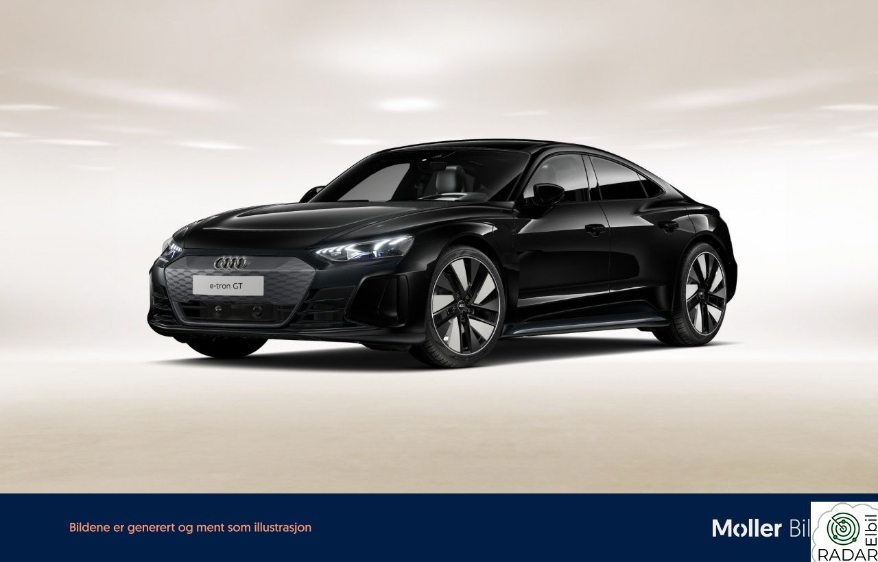 AUDI e-tron GT Quattro 530hk - B&O, HUD, Matrix, 360Kam, Pano, 21"