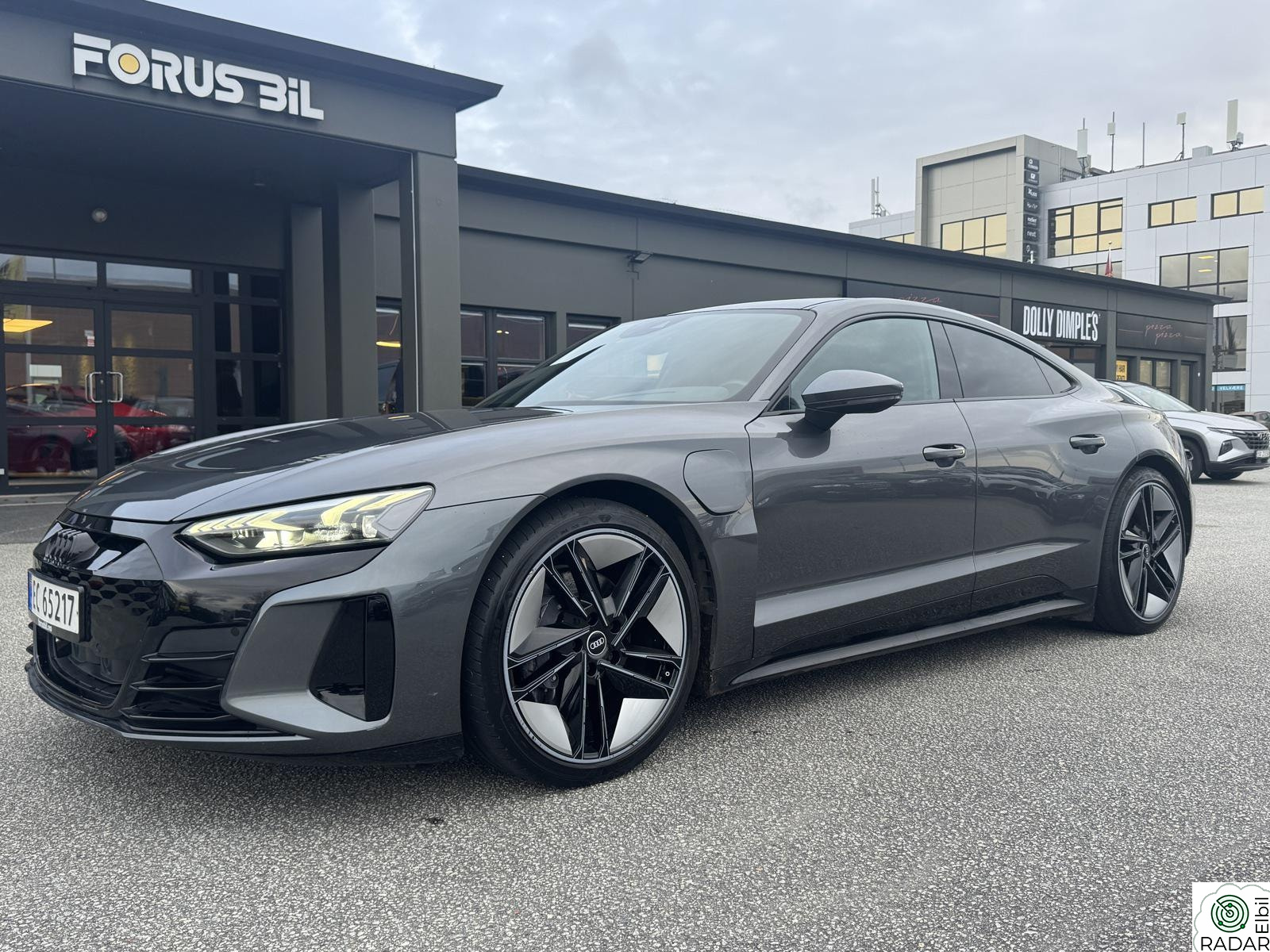 AUDI E TRON GT Pro/Quattro 476hk/1 eier/Luft/Alcantara/Matrix/Panorama