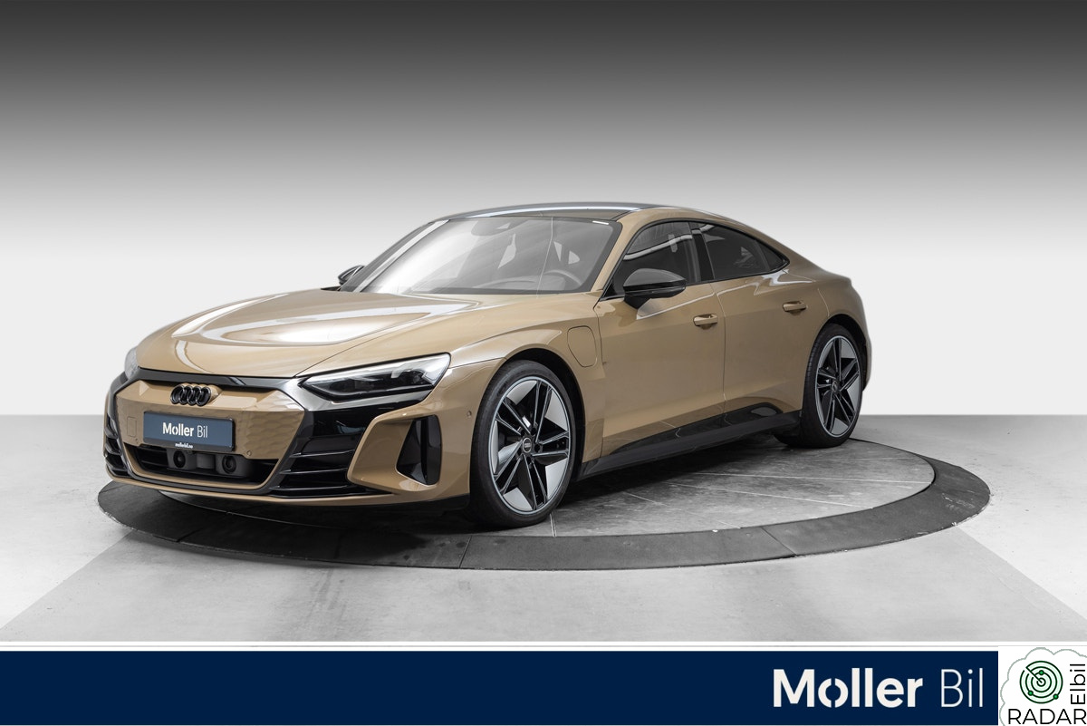 AUDI E TRON GT Quattro 530hk Pro B&O/Honeycomb seter/Sort optikk