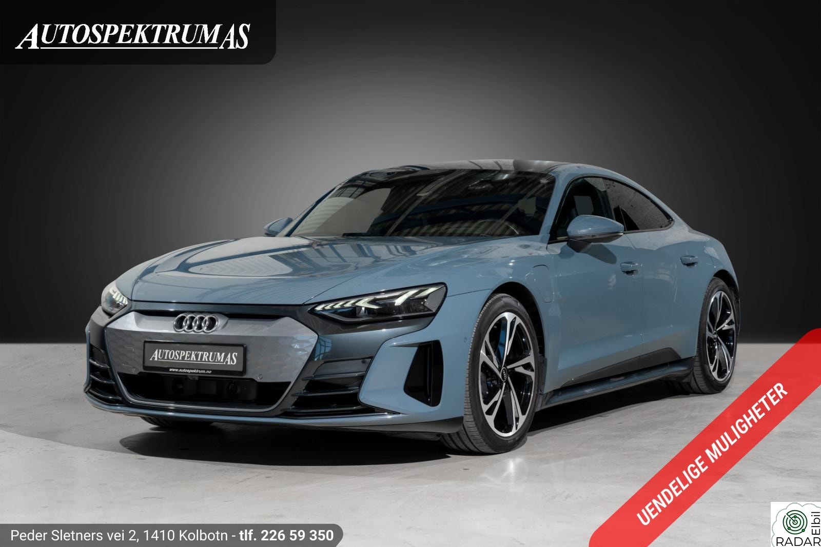 AUDI E TRON GT PRO Quattro/Luft/B&O/Matrix/Sportsseter/ACC/B&O/Norsk++