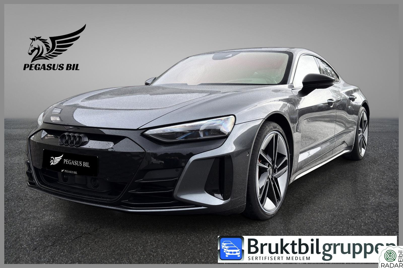 AUDI e-tron GT Sport Pro/B&O/Laser/Fullskinn/21"/14mnd garanti./Pano