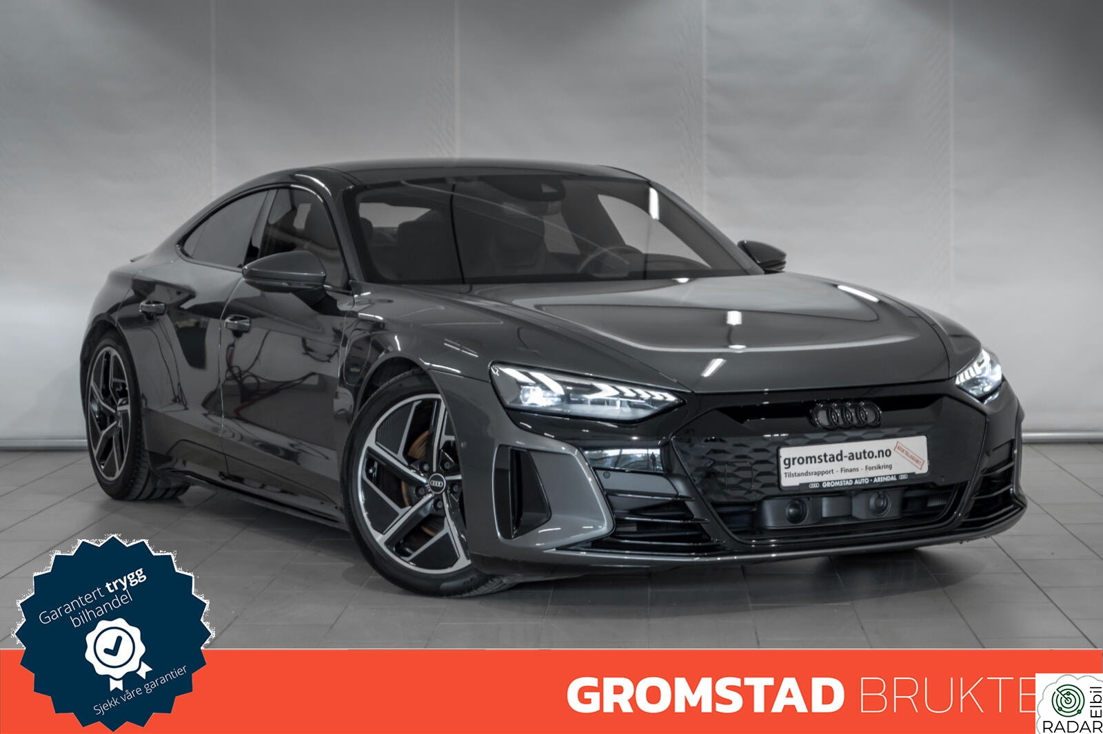 AUDI E TRON GT Pro quattro 530hk 360/HUD/B&O/Matrix/Pano