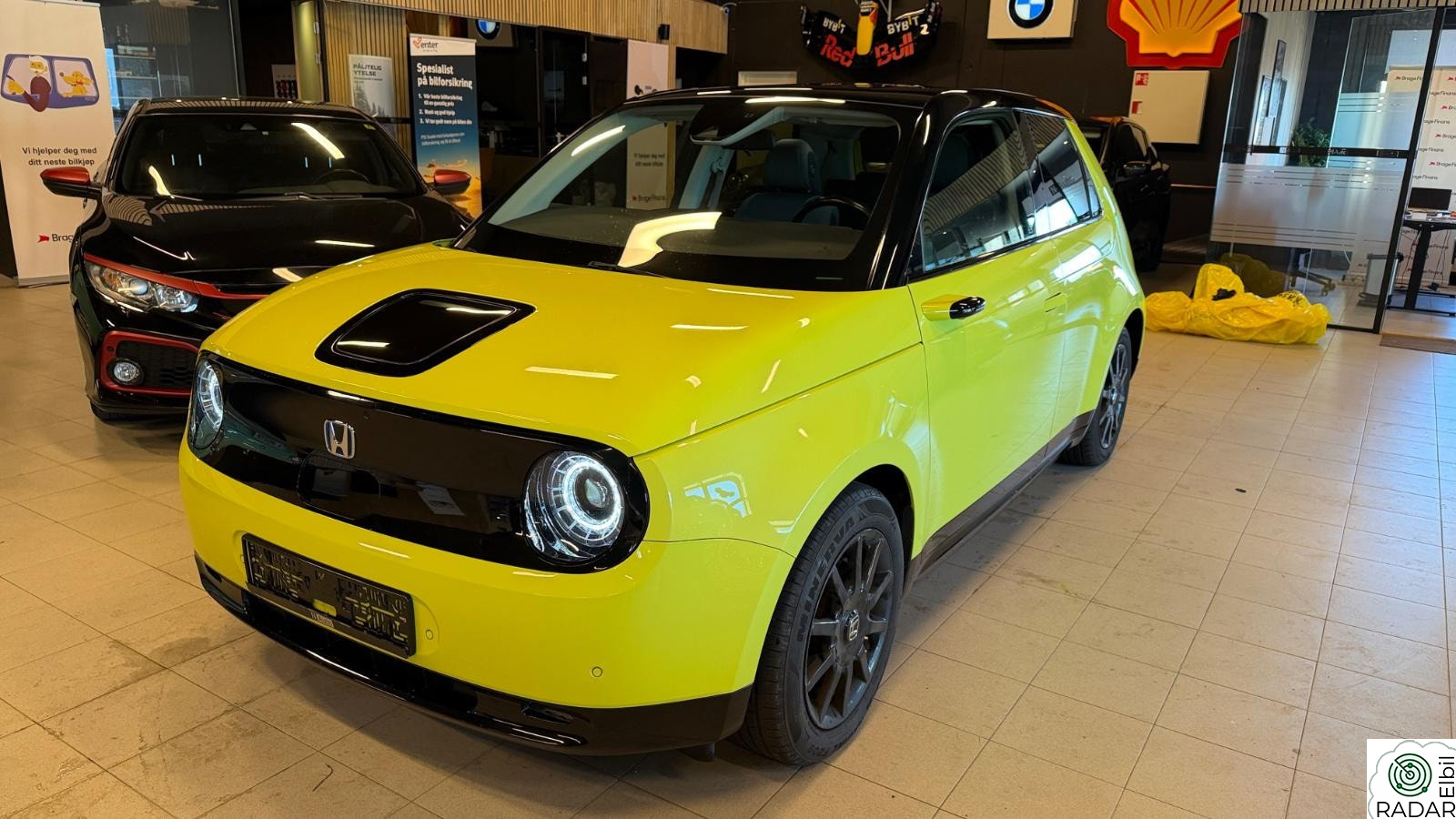 HONDA e Advance 17"/ Glasstak/ Kameraspeil/ NY EU