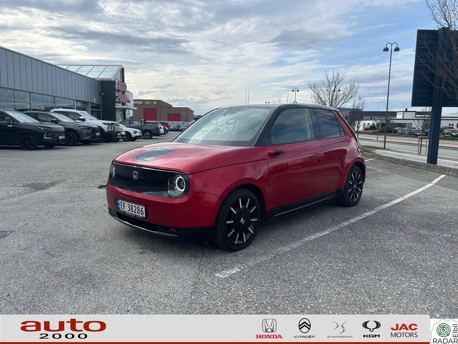 HONDA e ADVANCED SOLTAK,ACC,RATTVARME