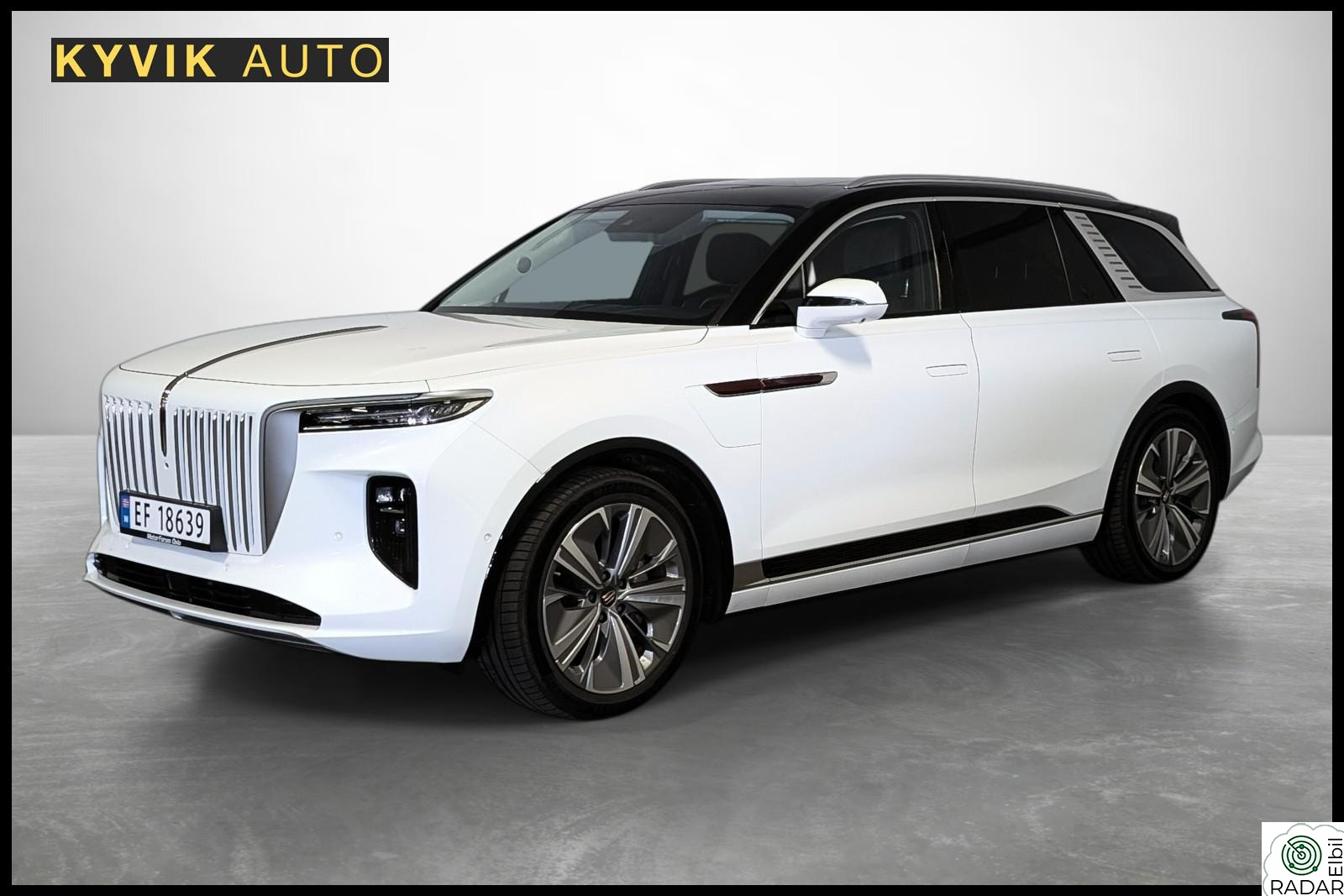 FAW E-HS9 Exclusive |6-Seter|AWD|Hengerfeste|Luft|Massasje