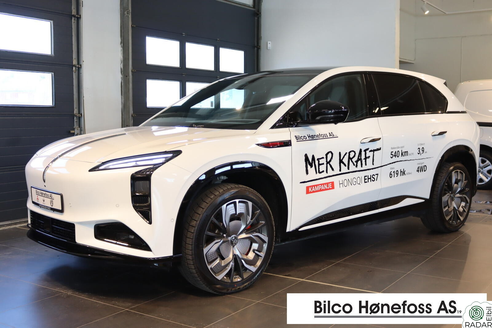 FAW EHS7 Premium  85kWh 4WD (K) Ink vinterhjul.