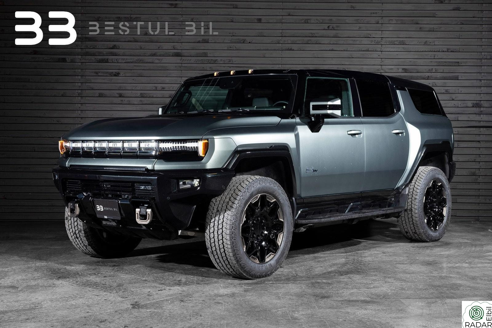 GMC HUMMER EV 4hjulsving - Luftfjæring - Crabwalk - Infinity tak