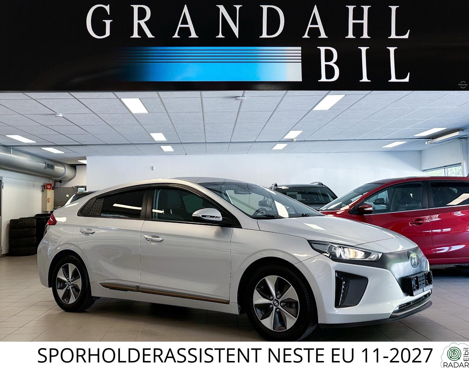 HYUNDAI IONIQ EV ADAPTIV CRUISE APPLE CARPLAY VARMEPUMPE RYGGEKAMERA