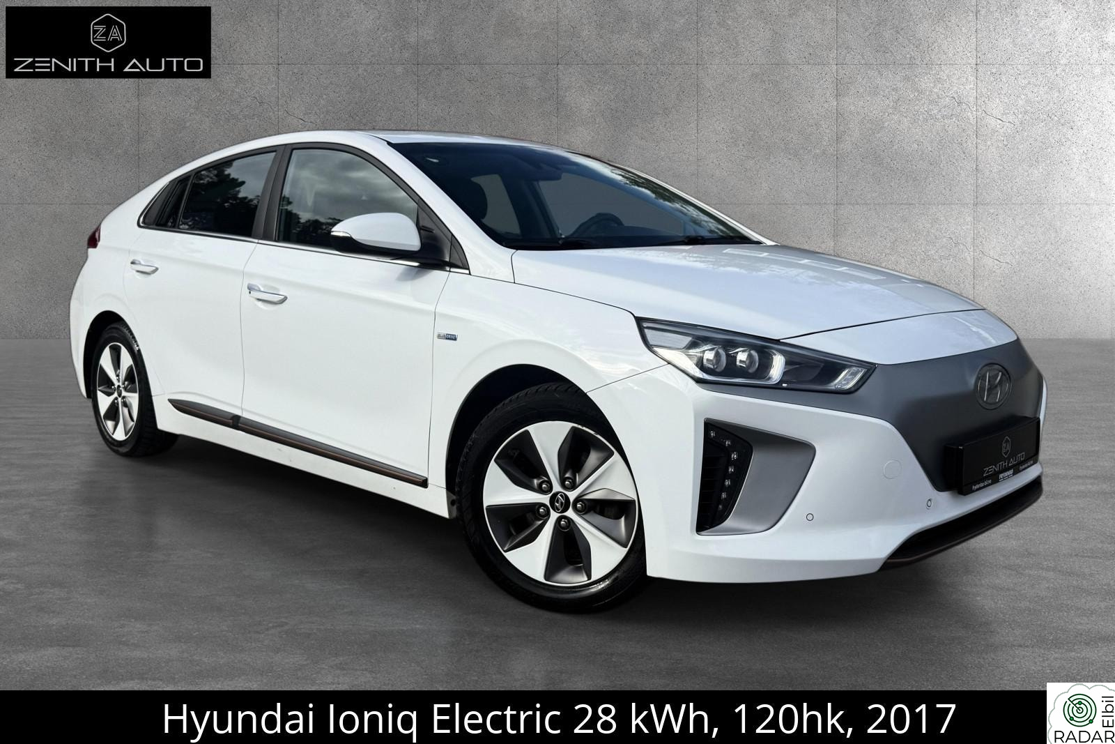 HYUNDAI IONIQ Hyundai Ioniq Electric 28 kWh, 120hk, 2017