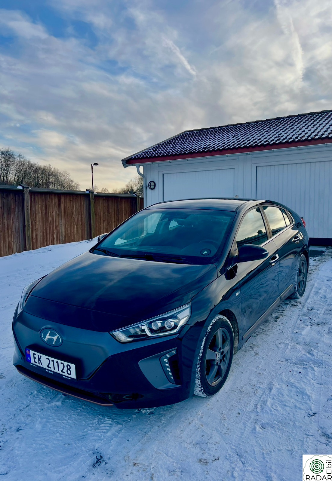 HYUNDAI IONIQ 28 kW. Rekkevidde 280