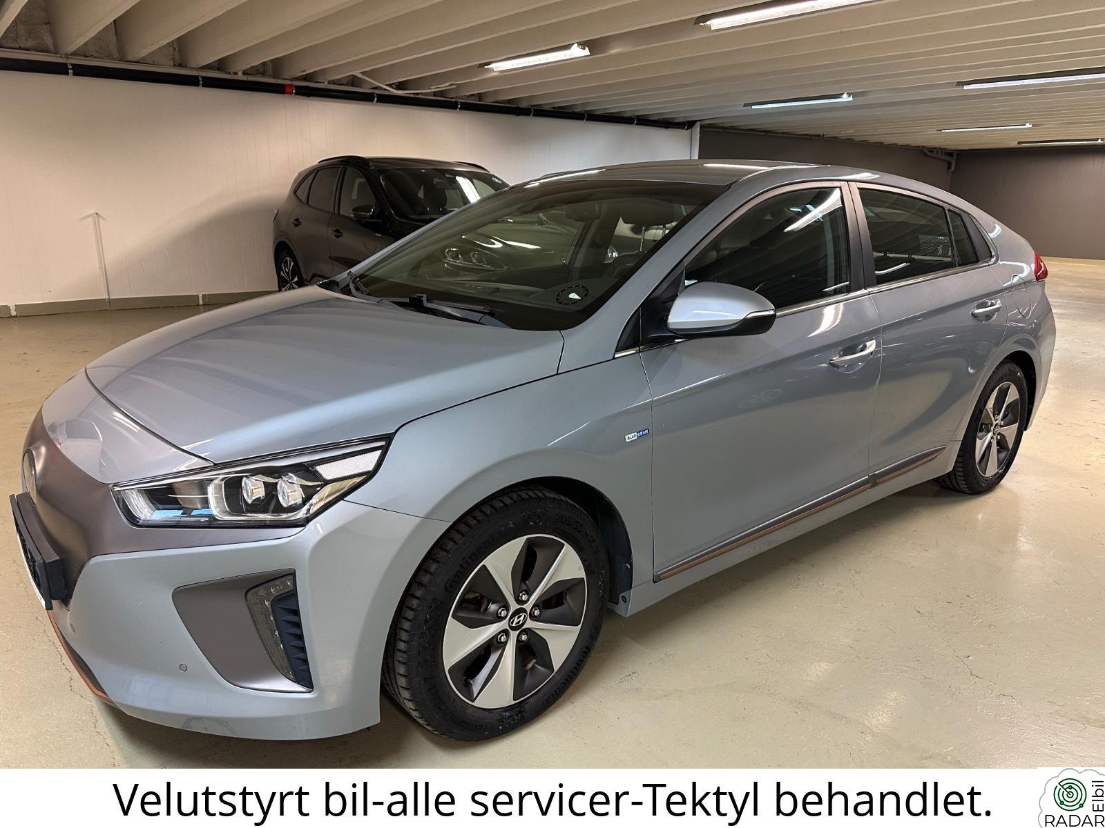 HYUNDAI IONIQ EV Electric 88KW Skinn/Navi/Ryggekamera++