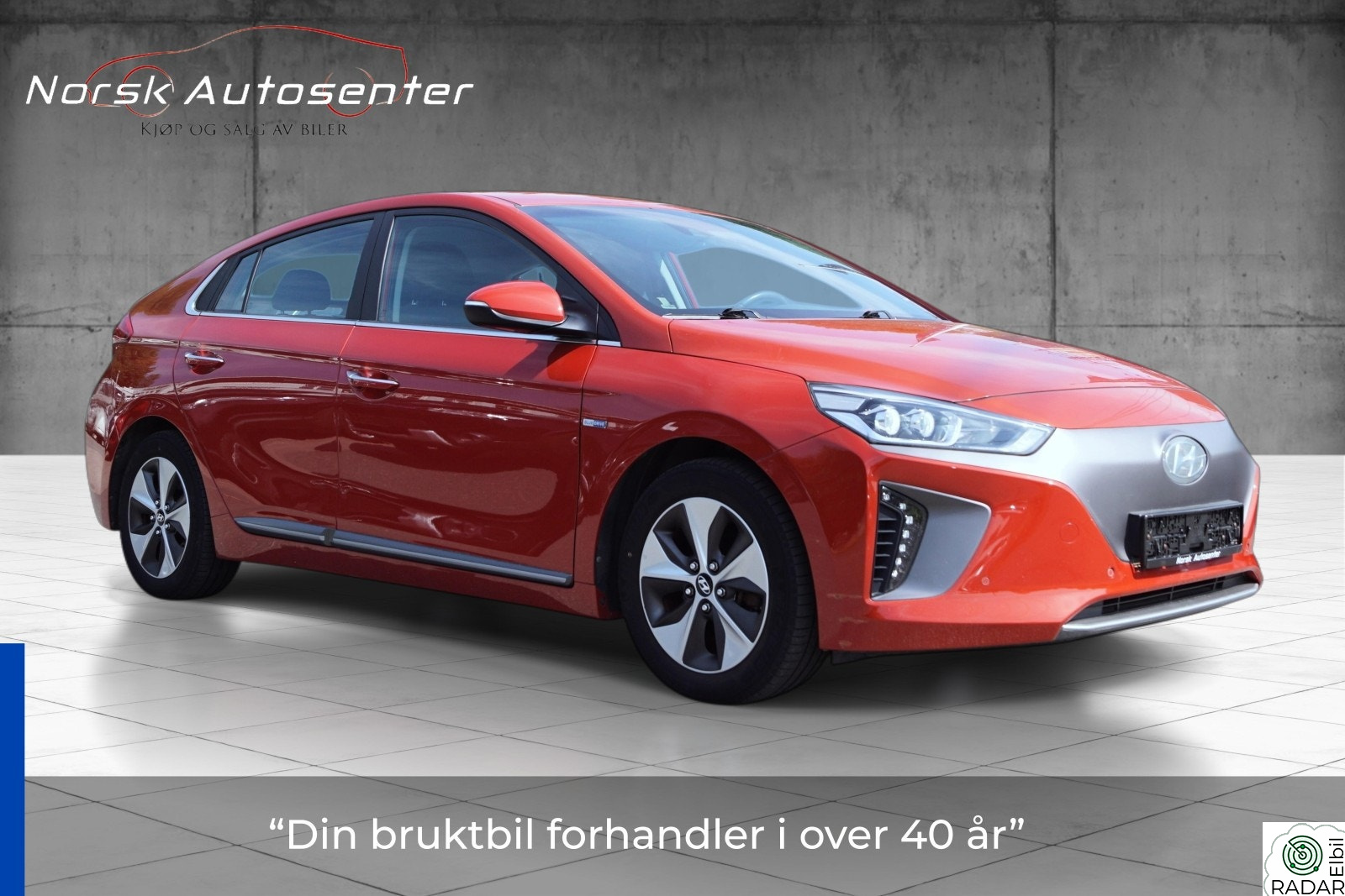 HYUNDAI IONIQ EV 120HK TEKNIKK | LAV KM | 1-EIER | CARPLAY | NAVI +++