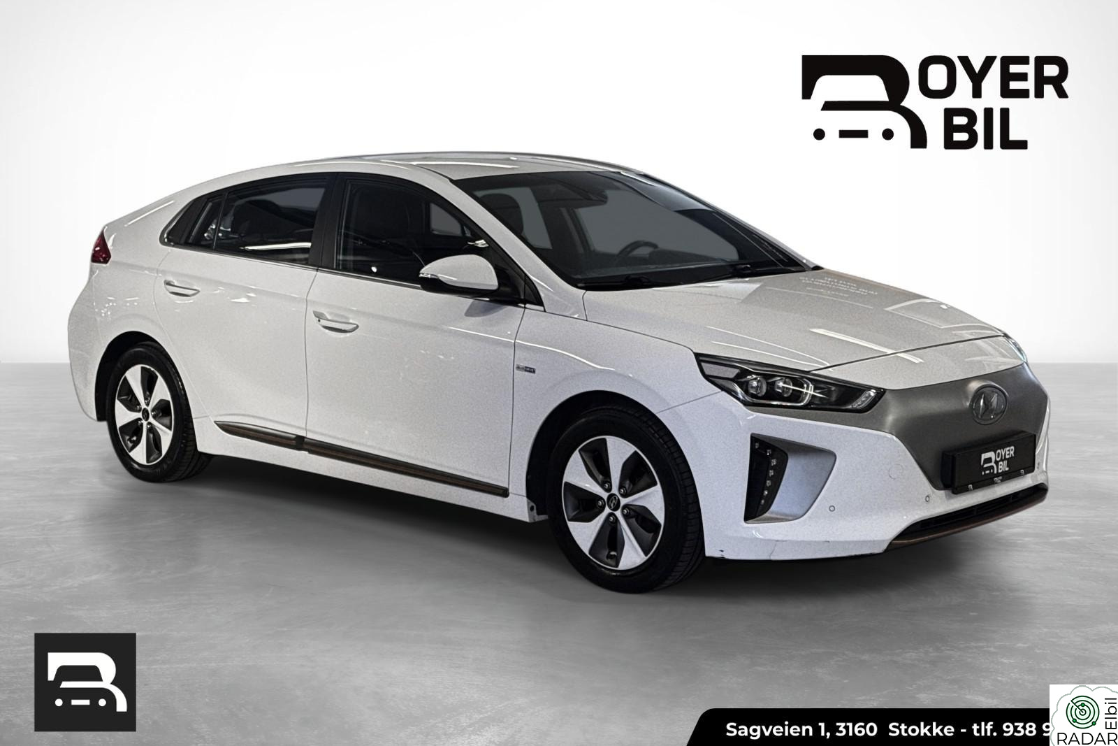 HYUNDAI IONIQ Premium 280km Skinn Acc Kjøling i seter 1 Eier Ny EU++