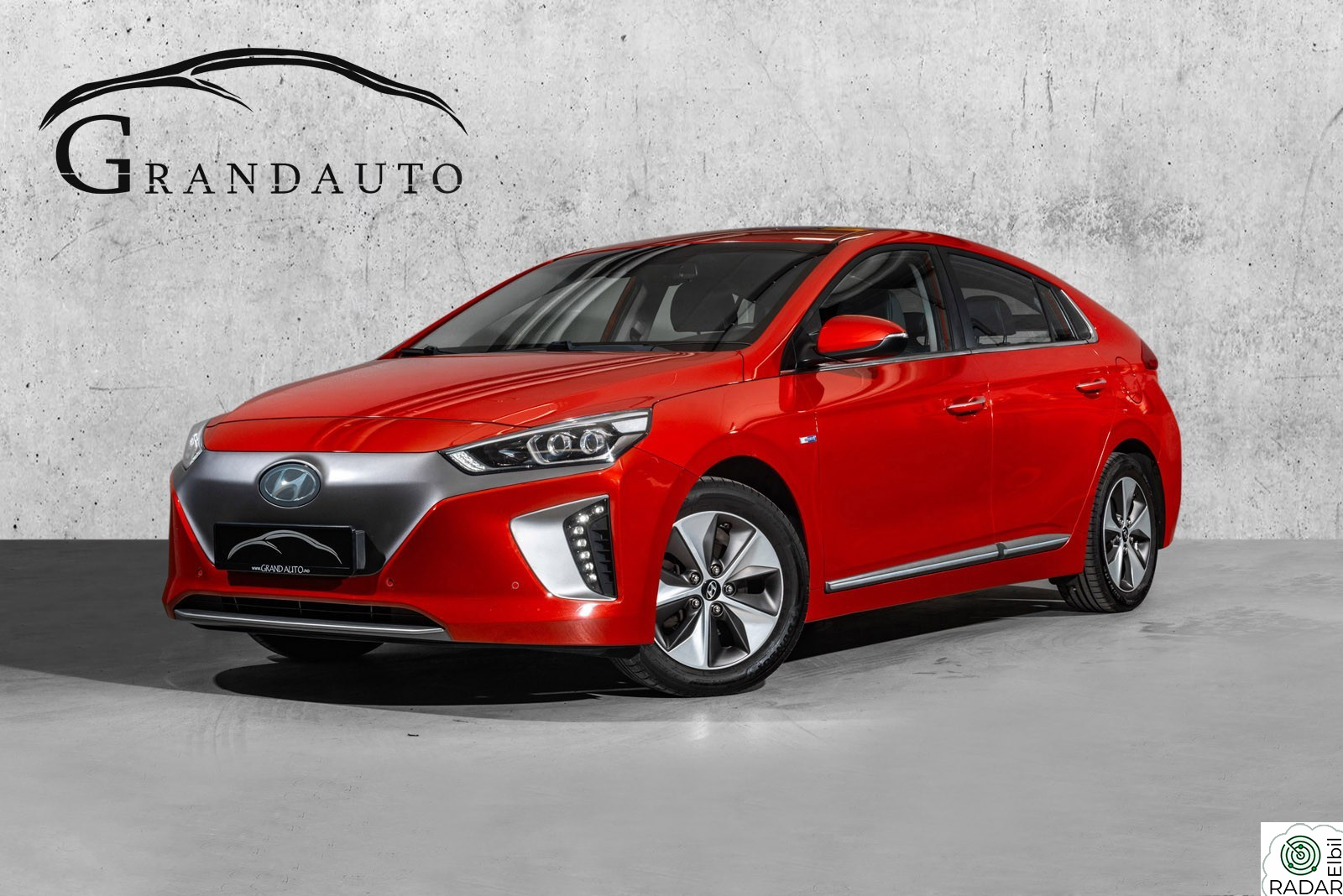 HYUNDAI IONIQ TEKNIKK SKINN EL.SETER KAMERA V.PUMPE ACC TOPPUTSTYRT