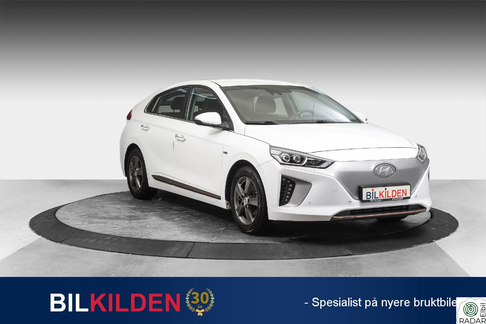 HYUNDAI IONIQ Electric, Kamera, El-sete, ACC, Navi, Varme i ratt ++
