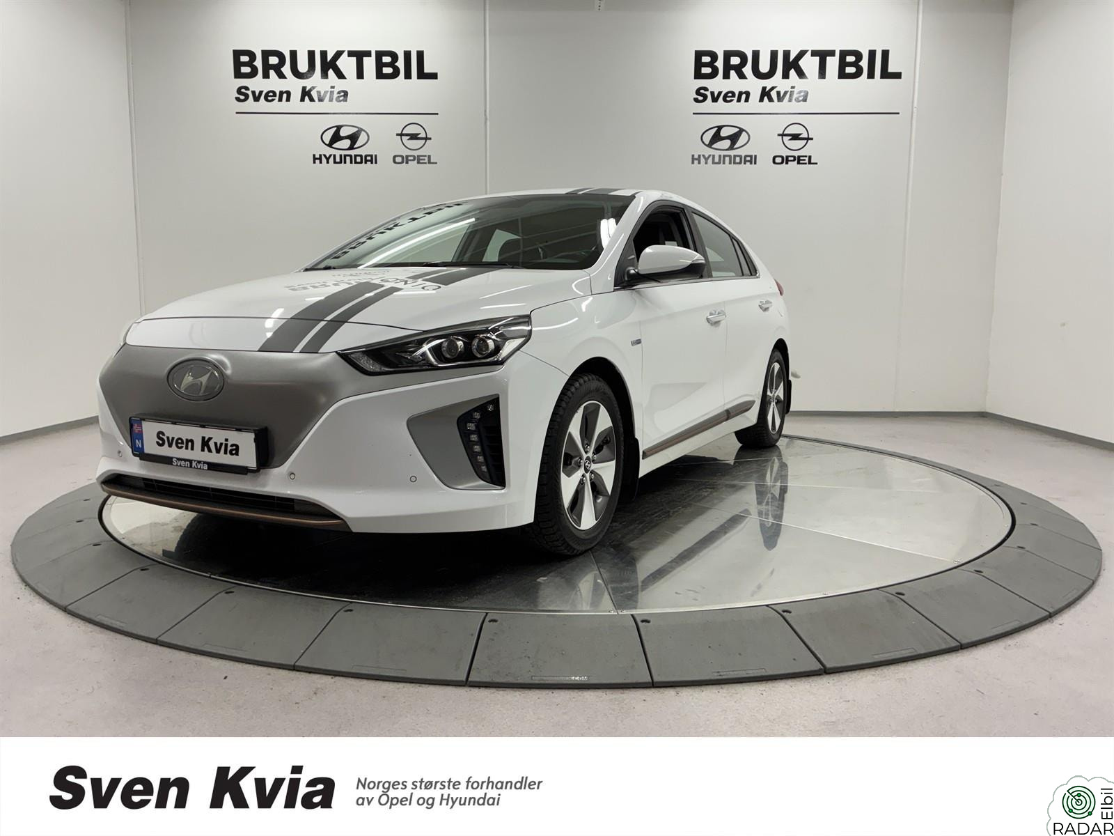 HYUNDAI IONIQ NORSK TEKNIKK M SKINN. ACC, NAVI, KAMERA, CARPLAY