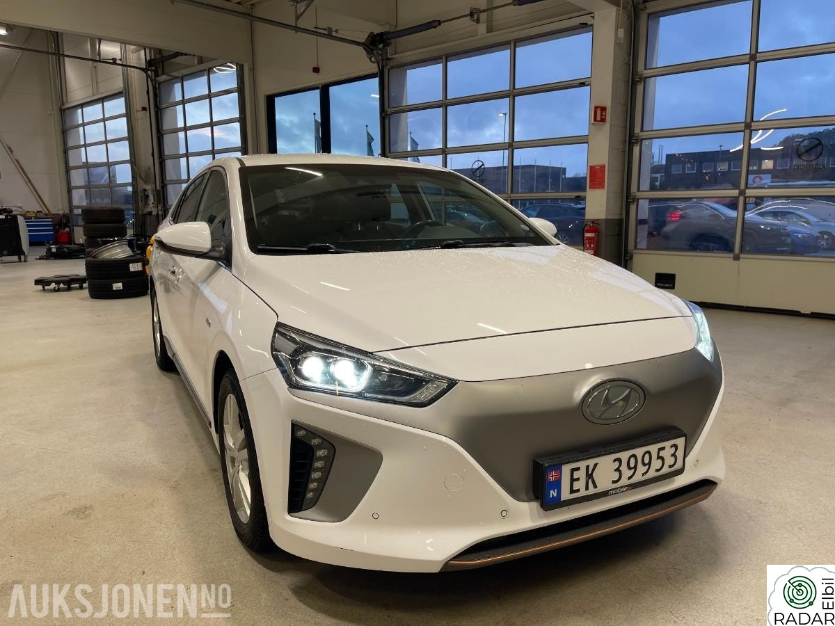 HYUNDAI IONIQ 120hk cruisekontroll ryggekamera kupevarmer s+v dekk